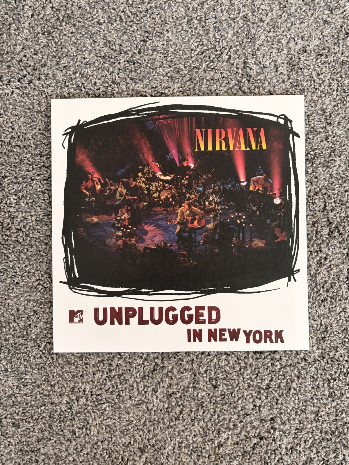 NIRVANA – MTV UNPLUGGED IN NEW YORK – 2013 RE 180G DGC-24727 – GRUNGE- NM/NM