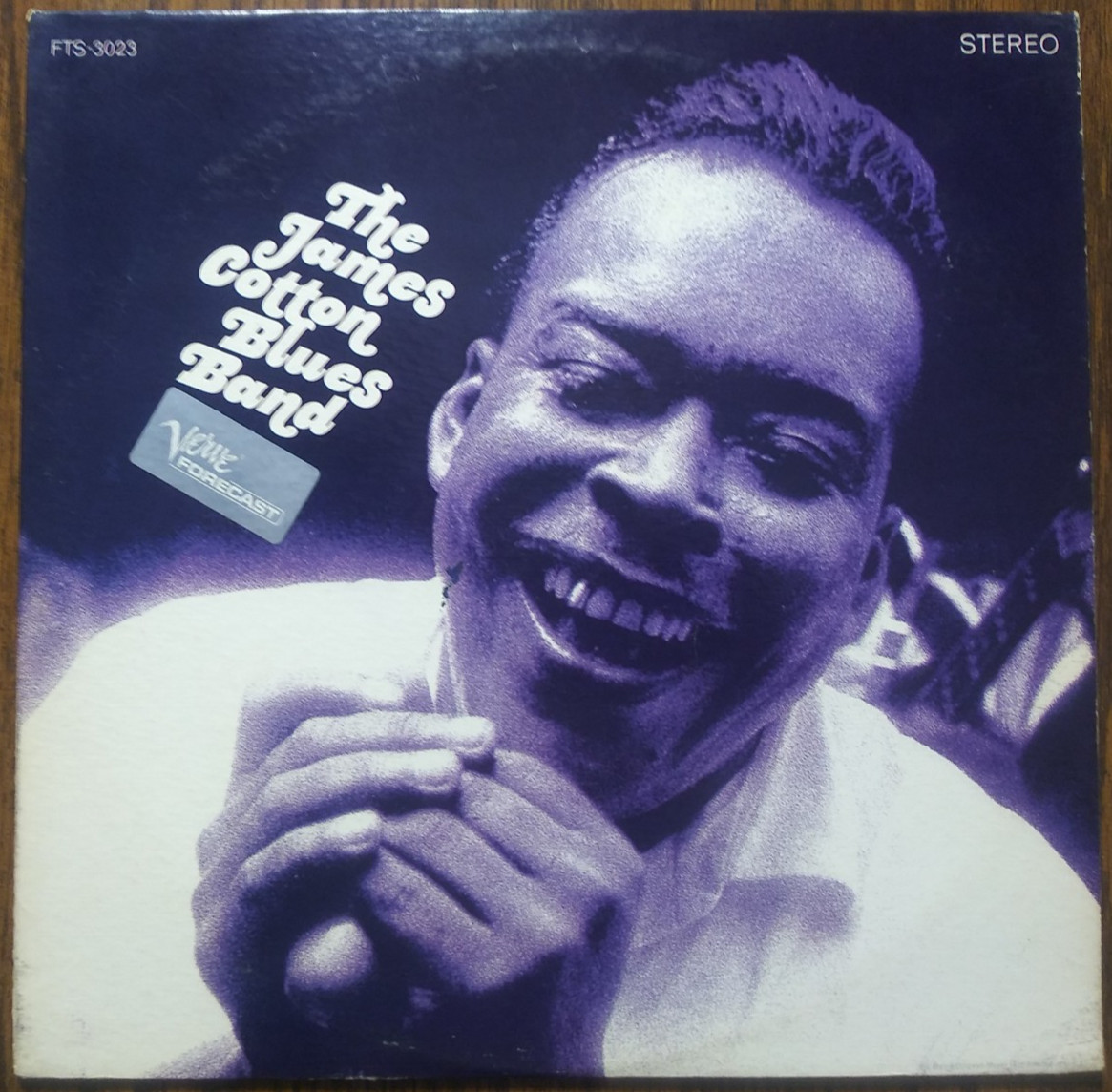 THE JAMES COTTON BLUES BAND – Self Titled 1967 Vinyl LP Record Verve FTS-3023
