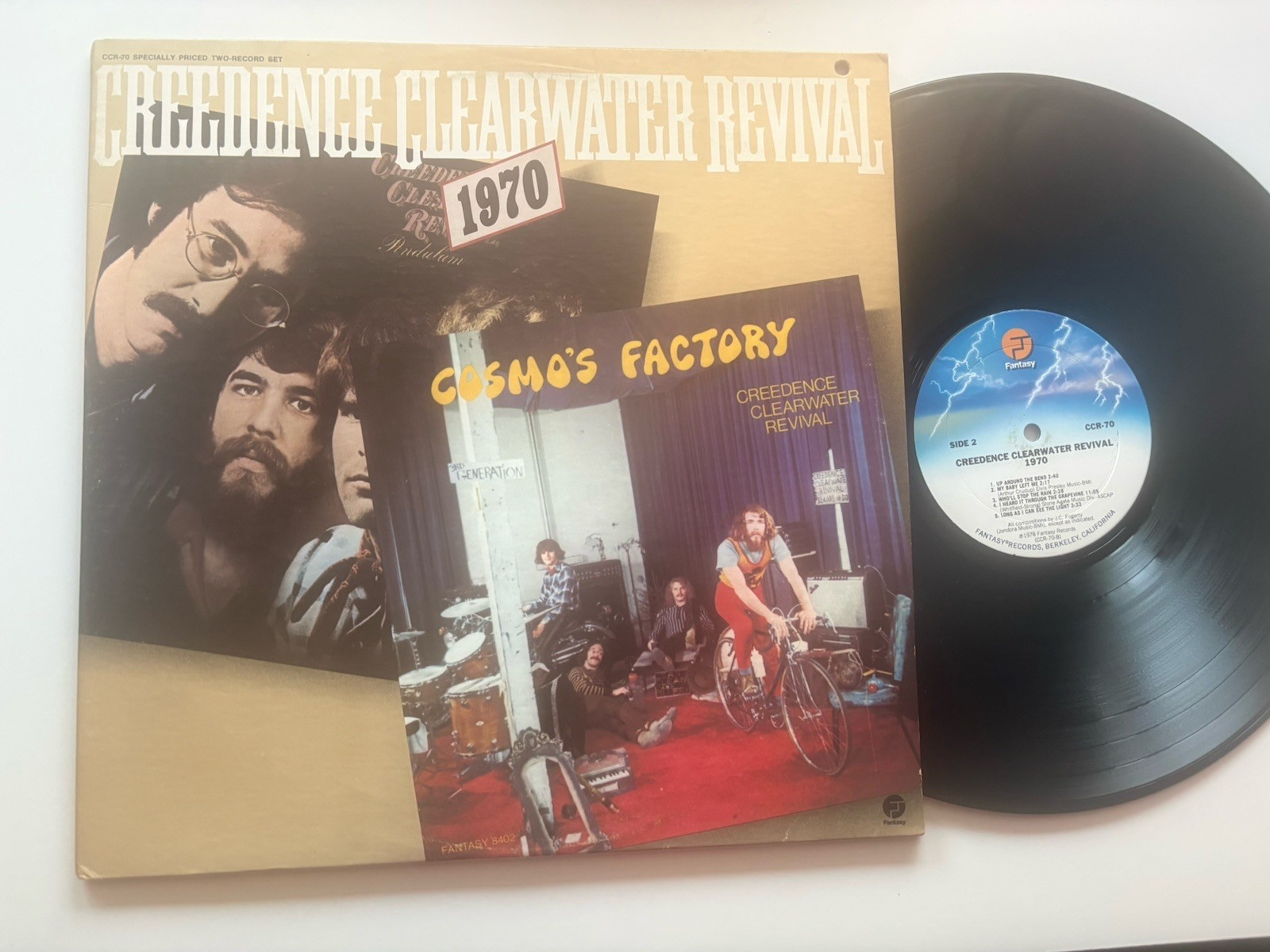 Creedence Clearwater Revival Chronicle 2 LP 1970 2 On 1