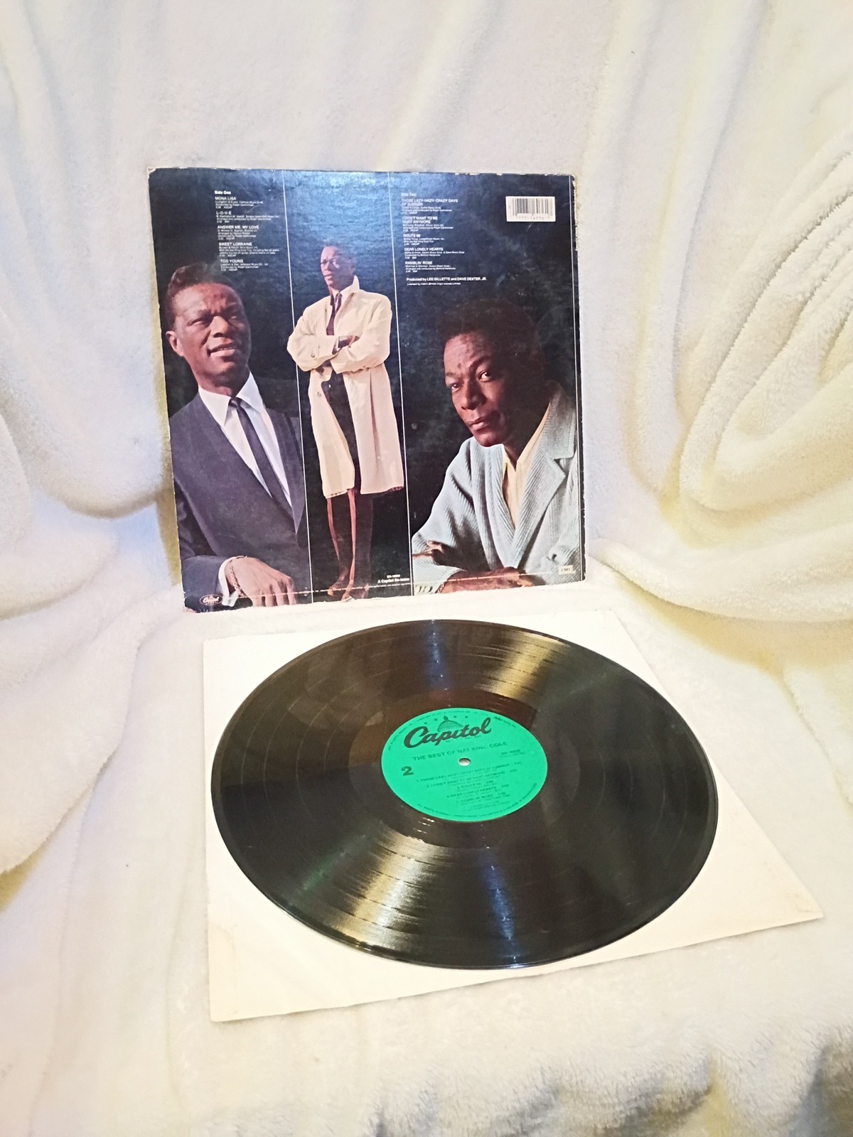 Nat King Cole The Best Of Nat King Cole Vinyl LP 1960s Capitol Records ST-2944