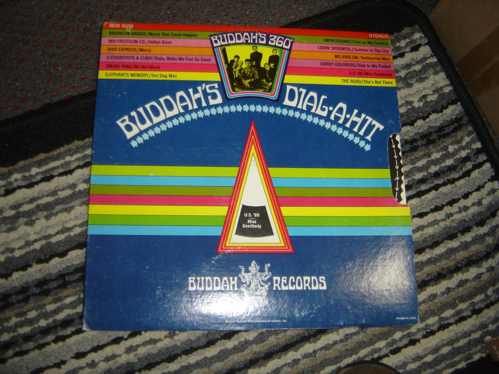 Various -Buddah’s 360 Degree Dial-a-Hit 1969 USA Gatefold Orig.Vinyl LP PH E/VG+