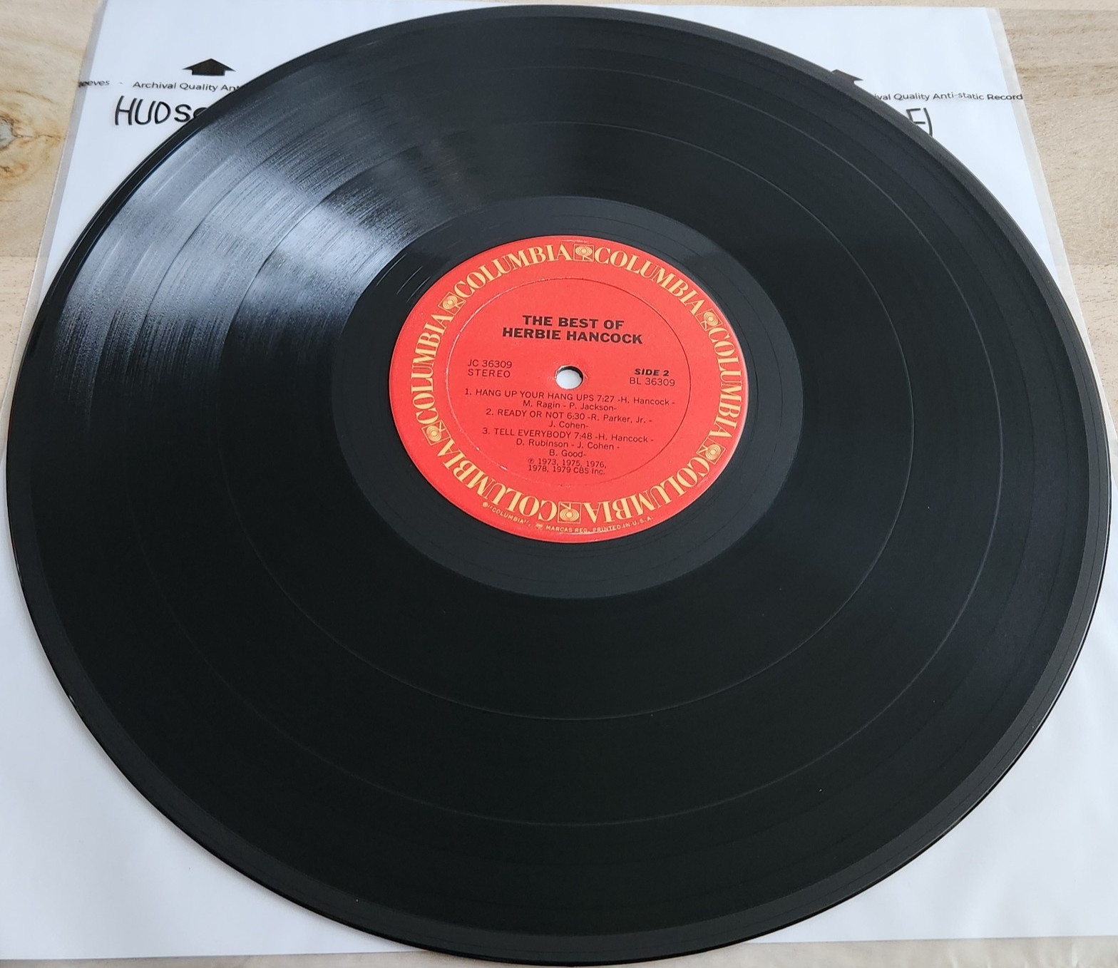 Herbie Hancock – The Best Of Herbie Hancock Vinyl LP Columbia 1979 VG+/VG+