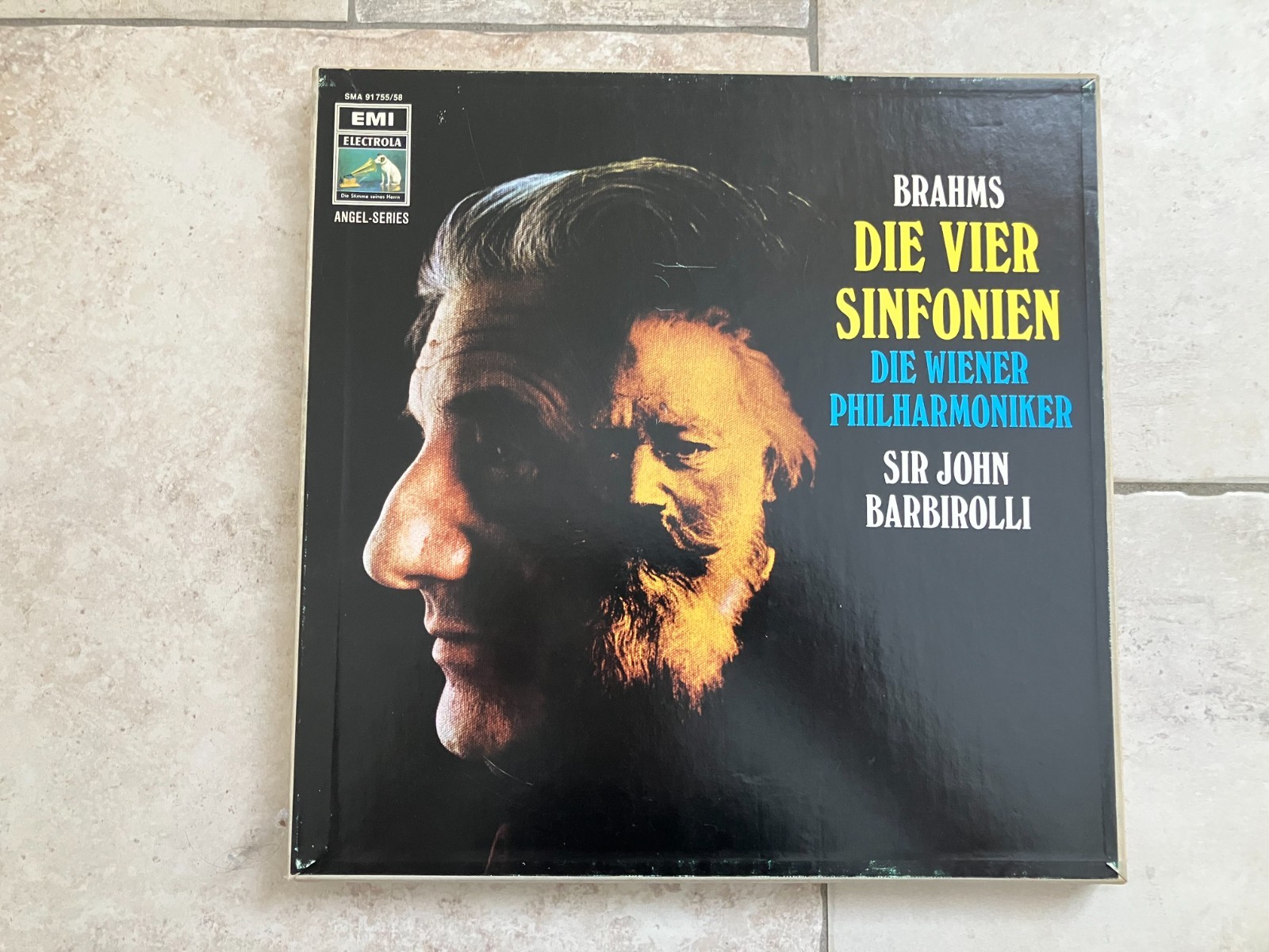Brahms / Sir John Barbirolli _ Die Vier Sinfonien _ 4 X LP Vinile BoxSet germany