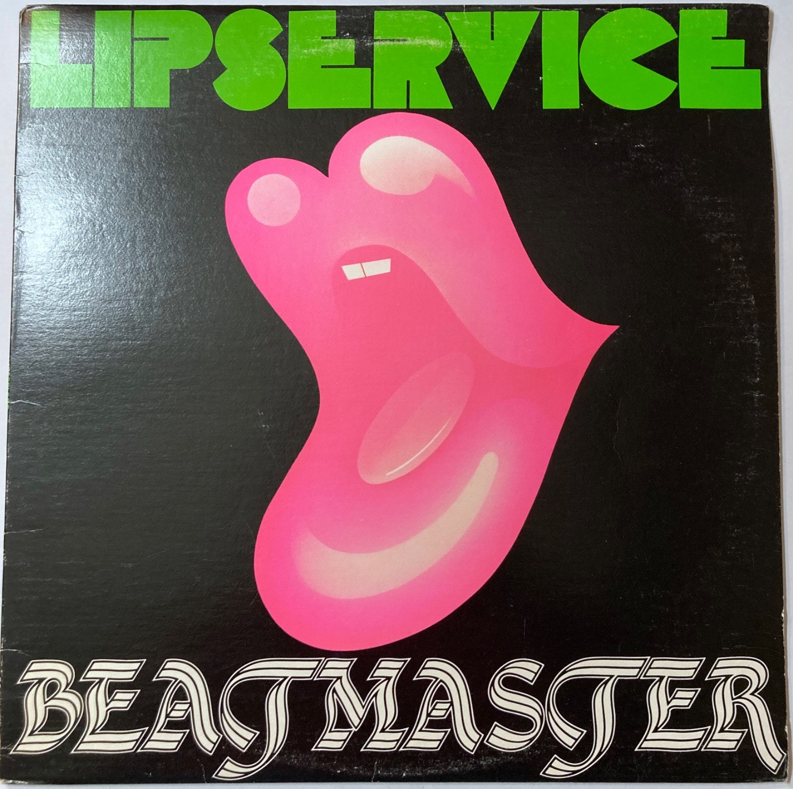 BEATMASTER Lipservice 1984 DEBUT 12″ Single on Tommy Boy #842 ELECTRONIC HIP HOP