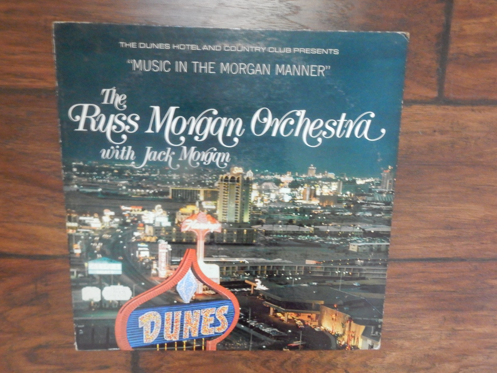 Signed Jack Morgan ♫ The Russ Morgan Orchestra With Jack Morgan ♫ Vinyl LP Album
