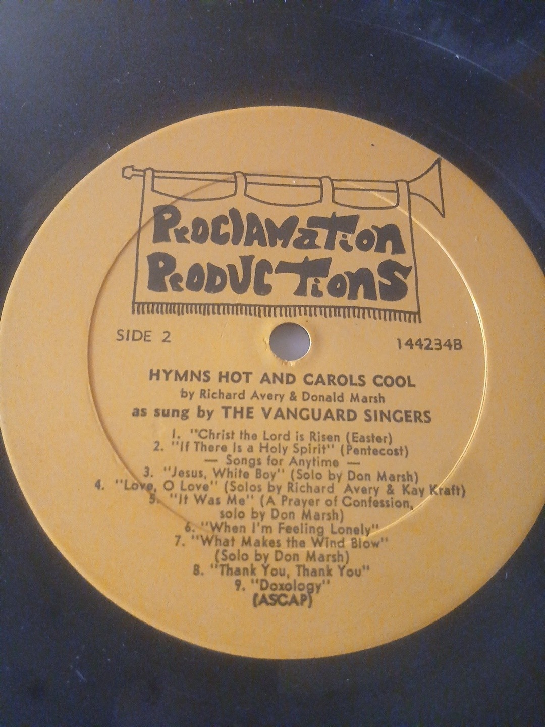 Richard Avery & Donald Marsh•Hymns Hot & Carols Cool (NM) 1st Press’72 ☆SHRINK