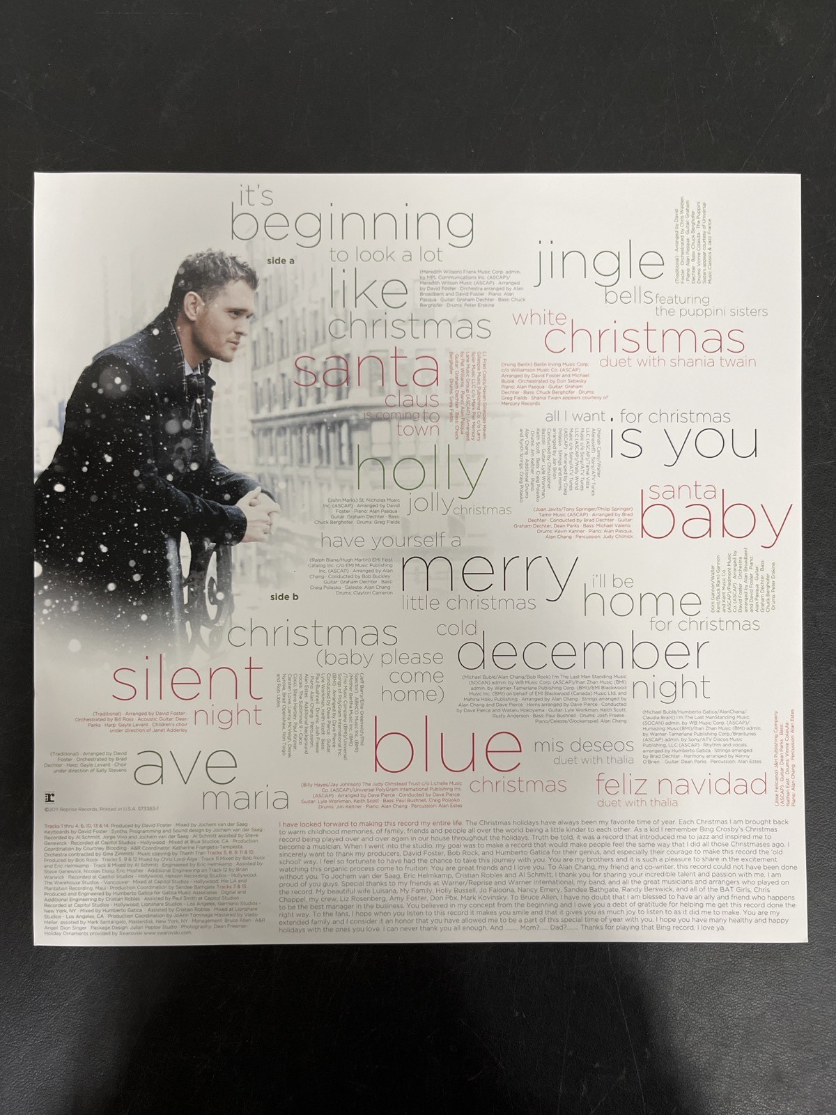 Michael Bublé – Christmas LE Red Vinyl USED NOT TESTED