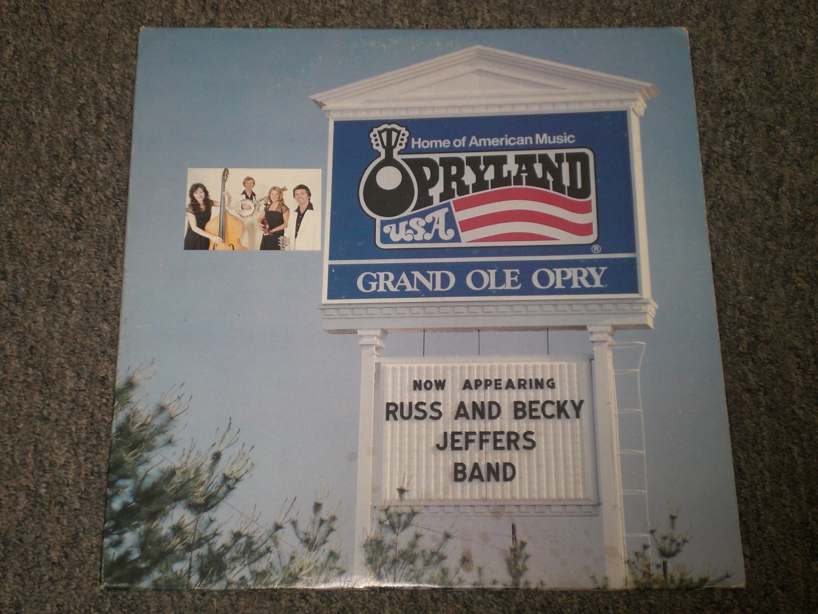 Russ and Becky Jeffers Band~Grand Ole Opry~AUTOGRAPHED~FAST SHIPPING!!
