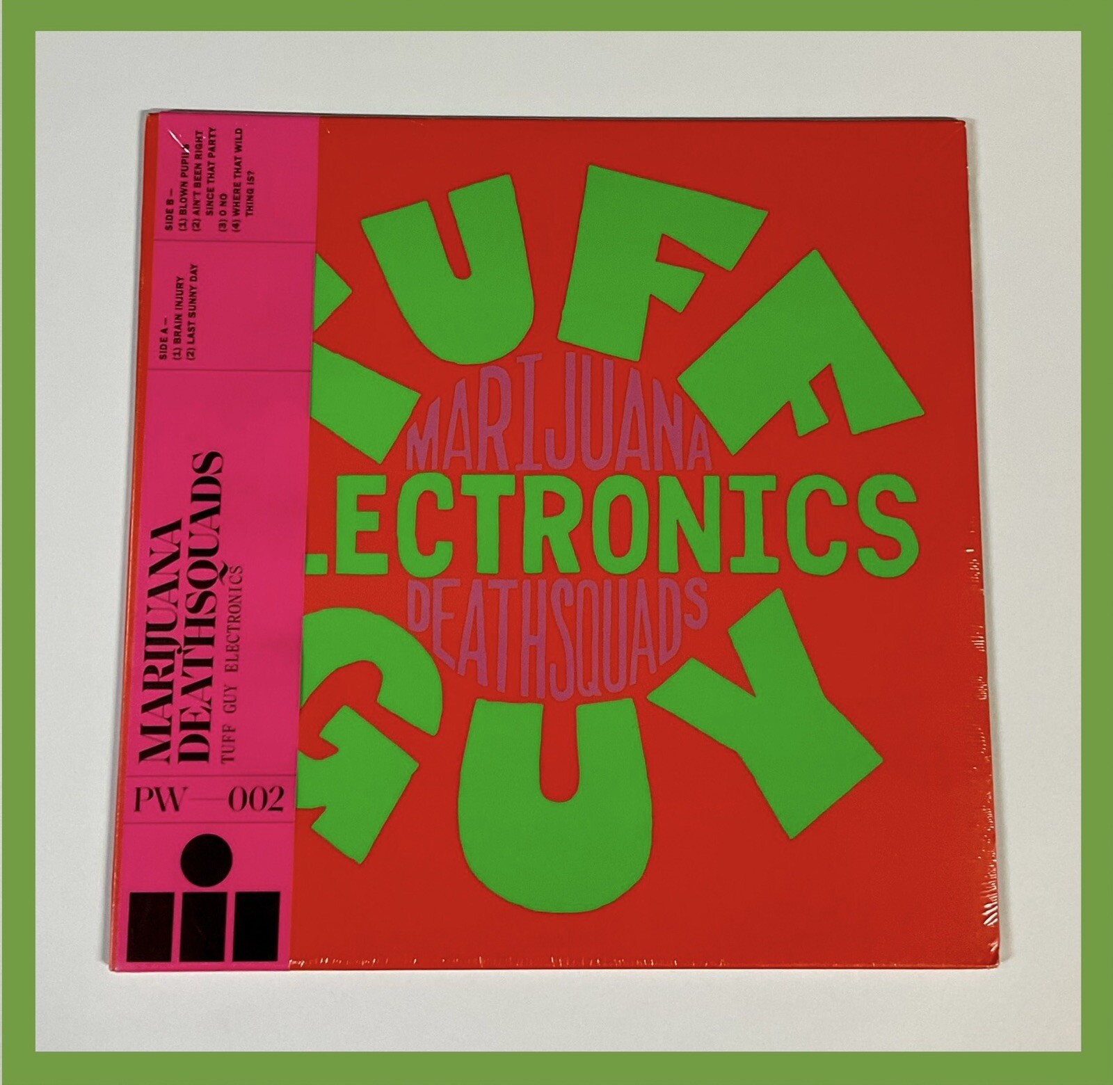 Marijuana Deathsquads – Tuff Guy Electronics LP On Vinyl Abstract Electronic
