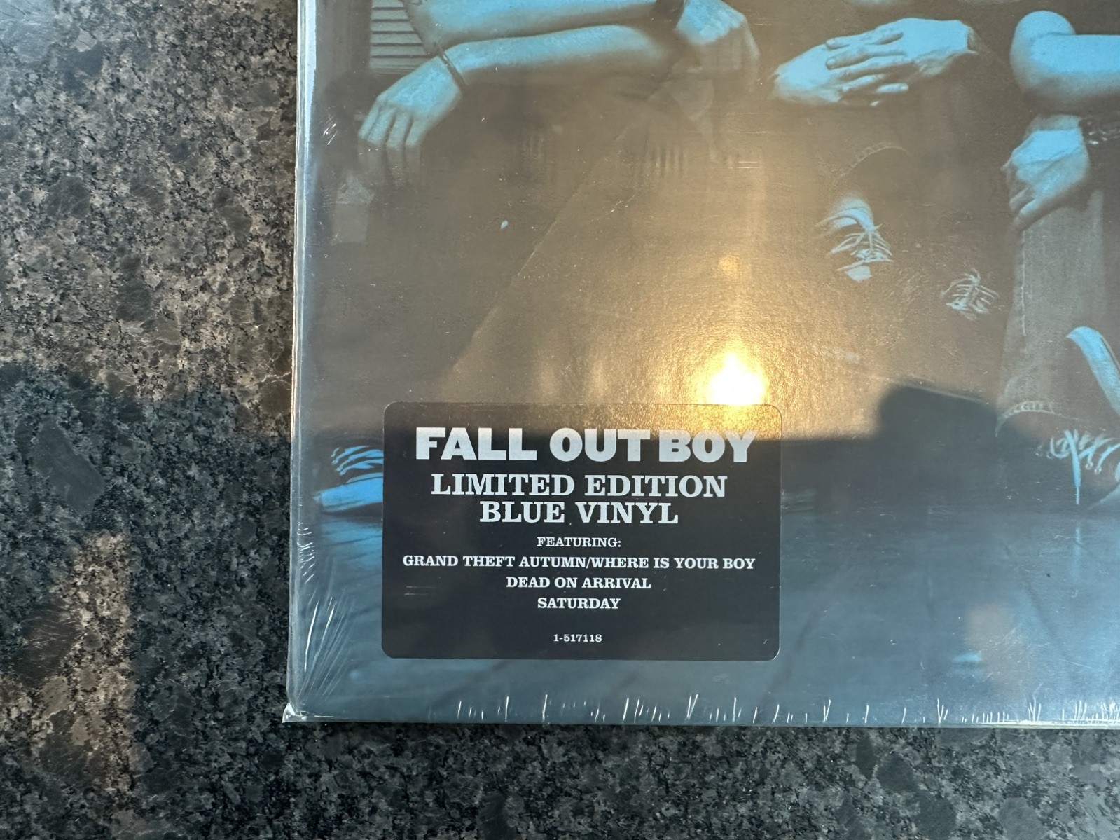 Fall Out Boy Take This To Your Grave Vinyl Translucent Blue 2009 in Shrink Hype