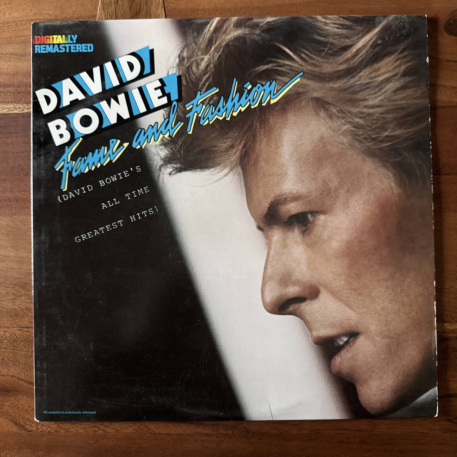 David Bowie Fame & Fashion Greatest Hits 1984 Vinyl LP VG+/VG+ RCA Records