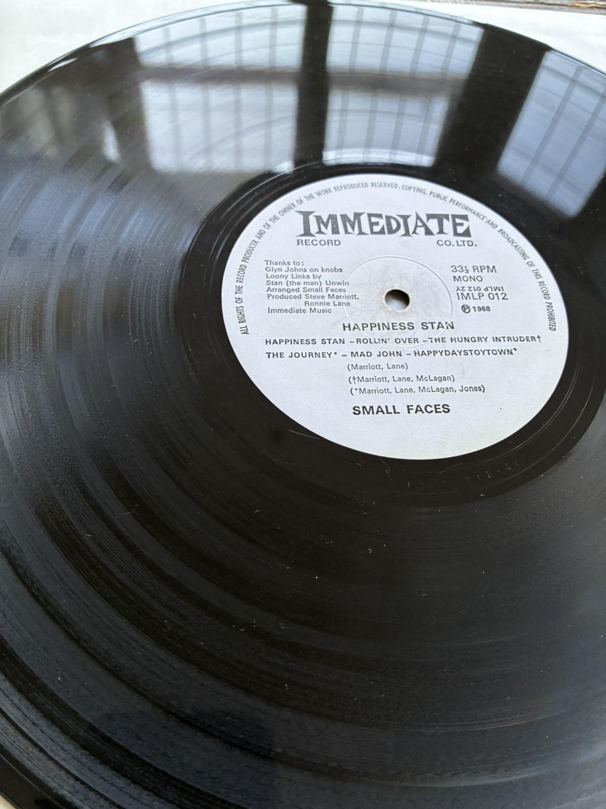 Small Faces- Ogden’s Nut Gone Flake- MONO 1st Press Immediate UK 1968