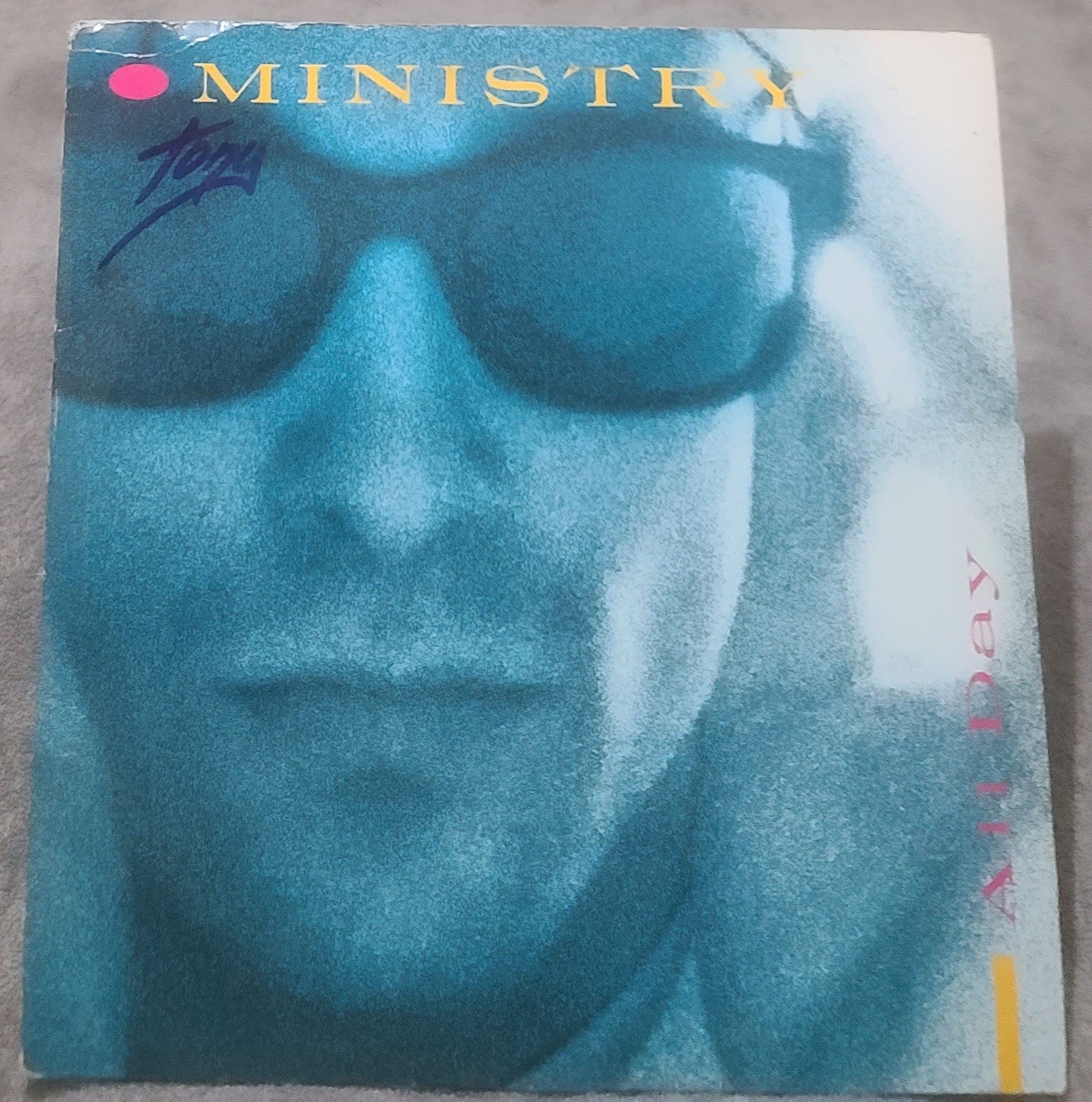 Ministry – Everyday (Is Halloween) 12″ Single 1984 Wax Trax! Industrial 45 RPM