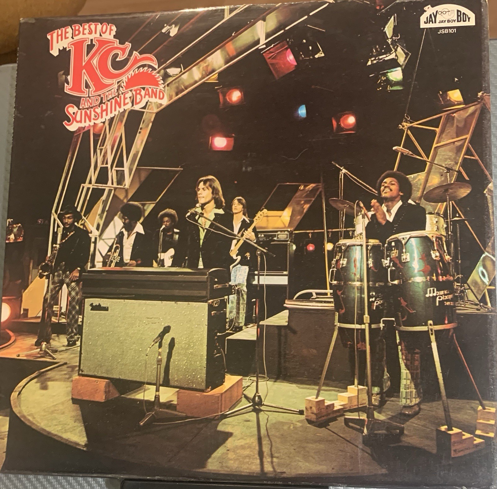The Best Of KC And The Sunshine Band Vinyl LP JSB 101 Funk Disco READ* VG TESTED