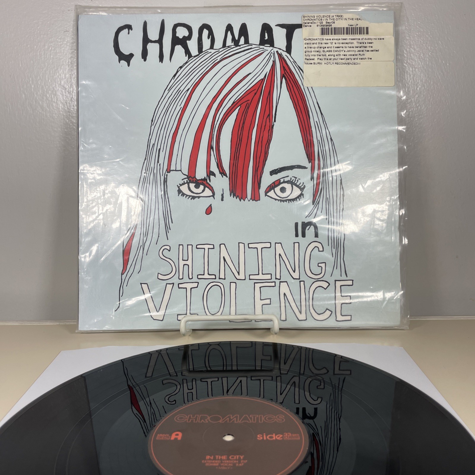 Chromatics In The City LP 2007 1st Press OOP EX Vinyl NM Cover Ruth Radelet RARE