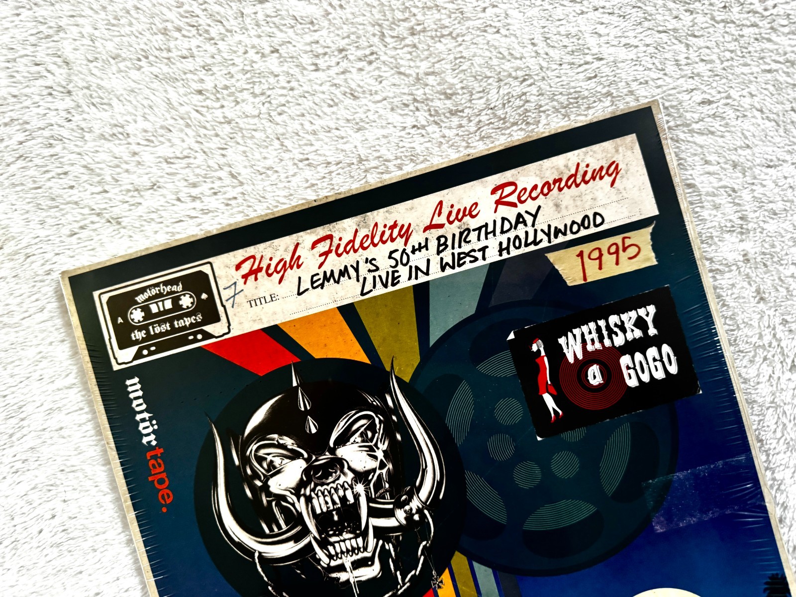 MOTORHEAD RECORD THE LOST TAPES, SEALED RSD LP Vol. 7 Lemmy’s Birthday LIVE 1995