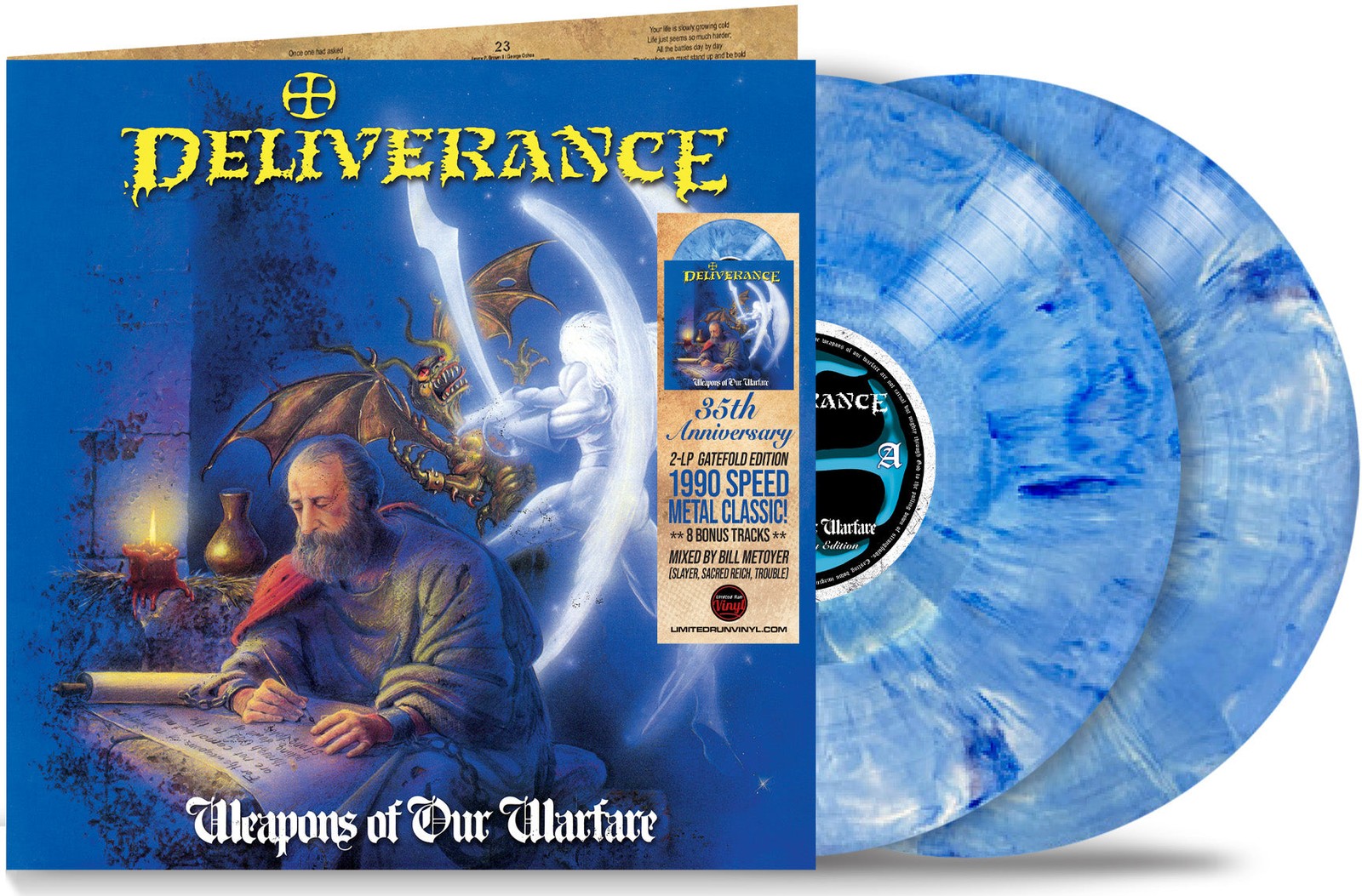 Deliverance – Weapons of Our Warfare + 8 (*2-LP Blue Vinyl Gatefold) Xian Thrash