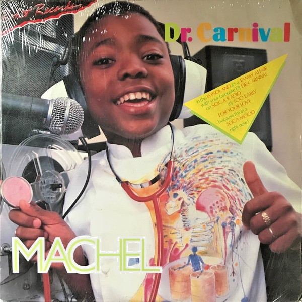 NEAR MINT! MACHEL Dr. Carnival + Come Dig It (1988 Reggae) (P)