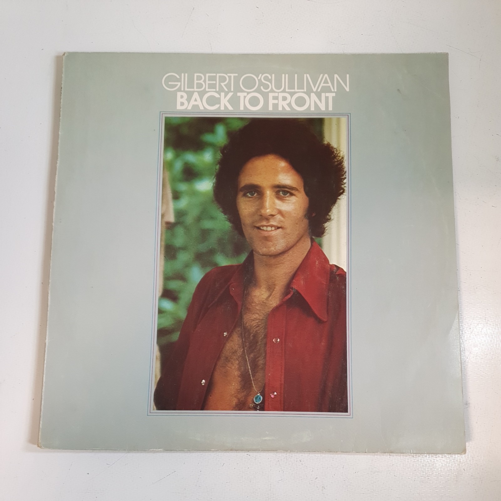 Vintage Gilbert O’Sullivan “Back To Front” Vinyl Lp (1972)