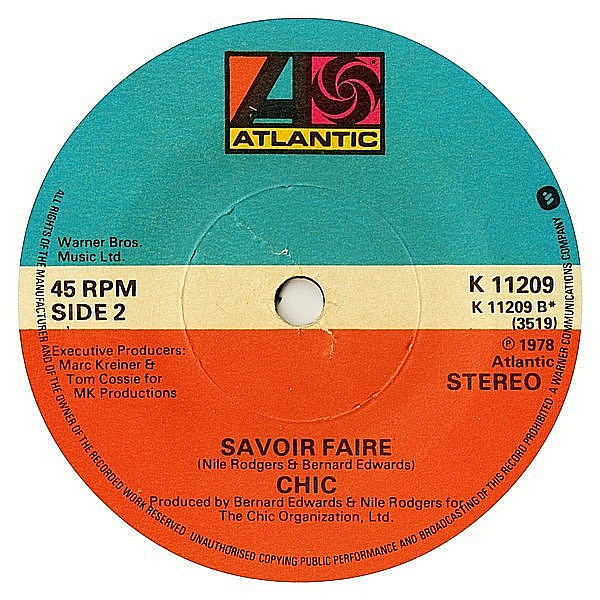 FUNK SOUL ❤️ Chic – Le Freak ❤️ Vinyl 7″ Single .. EXCELLENT