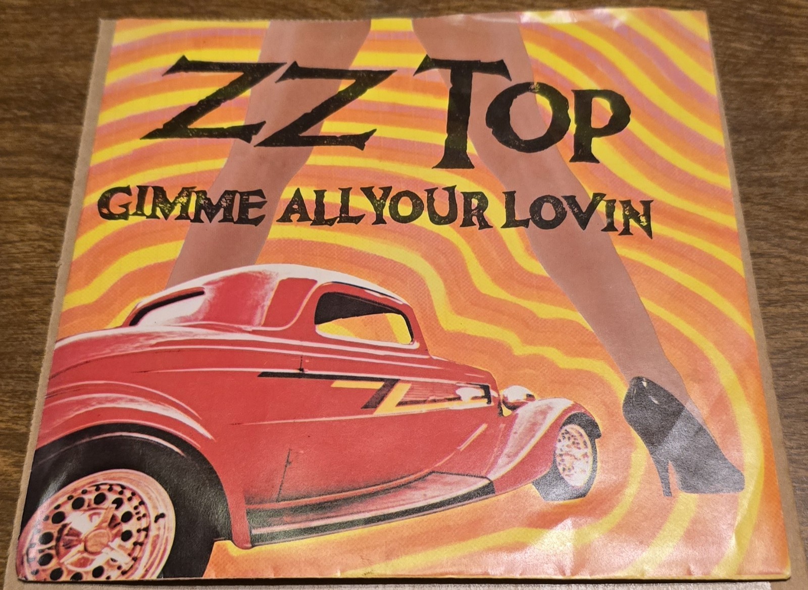 ZZ Top: Gimme All Your Lovin’/If I Could Only Flag Her Down – NM/VG+ | 1983 Rock