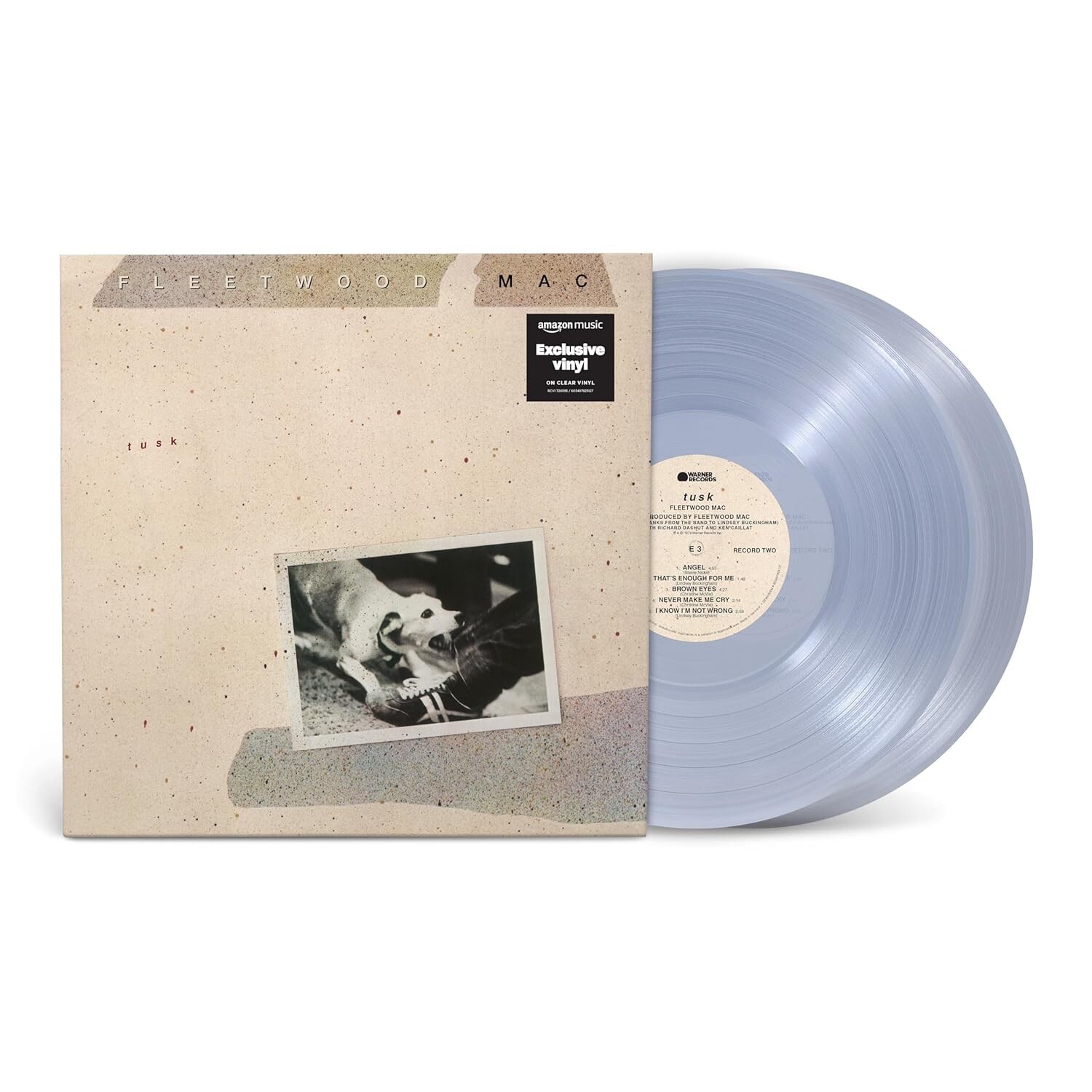 Fleetwood Mac : Tusk (2024 Exclusive Clear Vinyl 2LP, Gatefold) NEW/SEALED