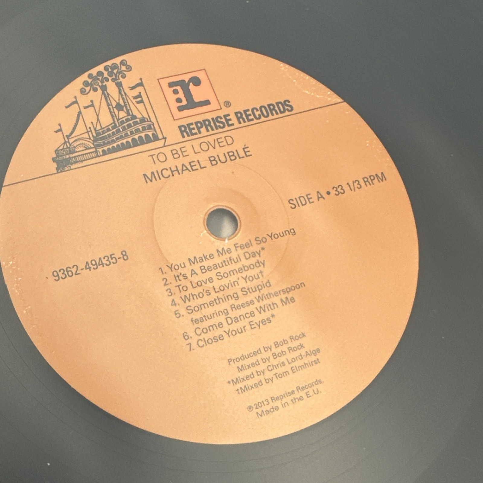 Michael Bublé – To Be Loved – 2013 1st Press Vinyl (NM) Ultrasonic Clean