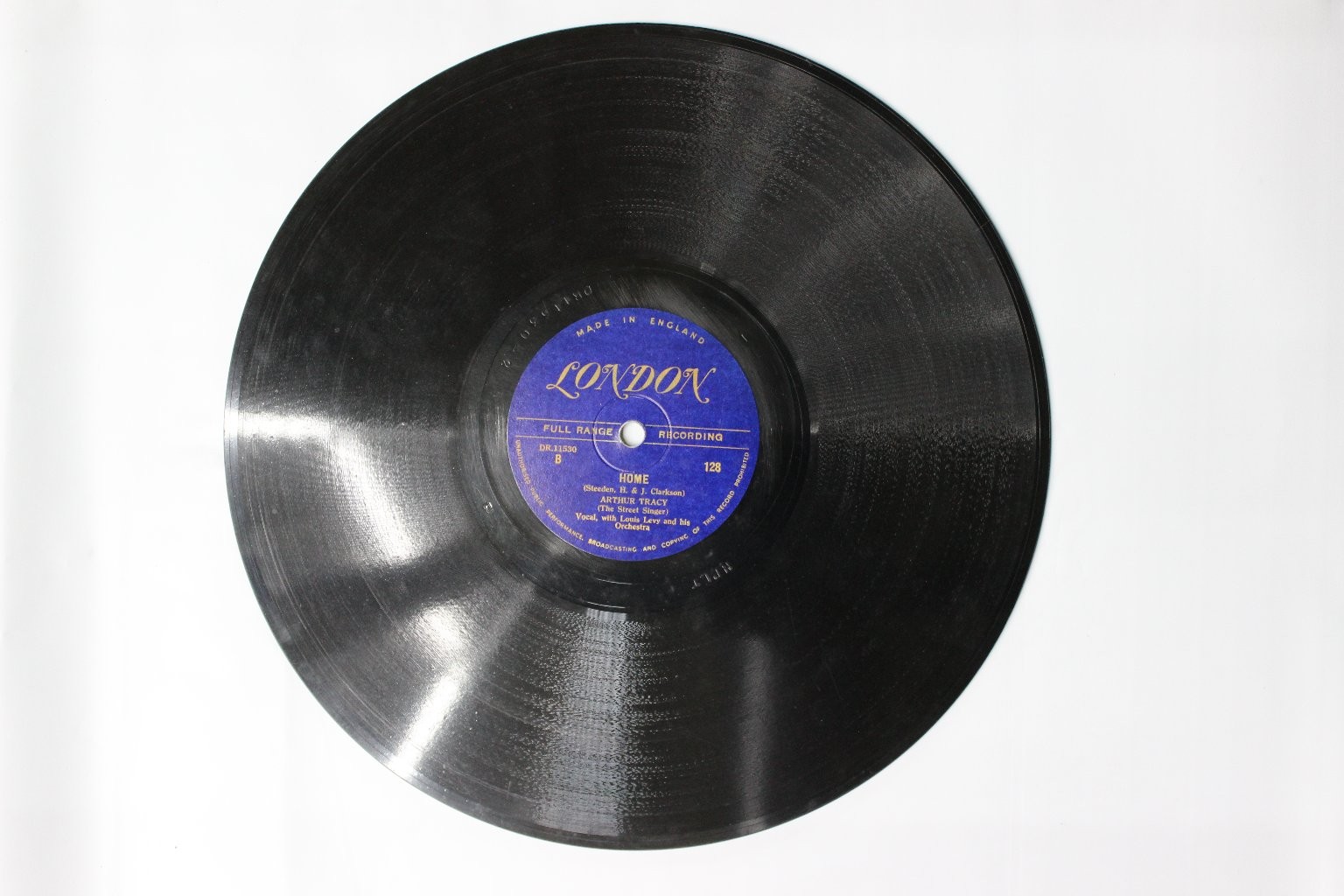 Vera Lynn – Home / Marta 78 RPM Record 1944 Full Range London Vocal Pop