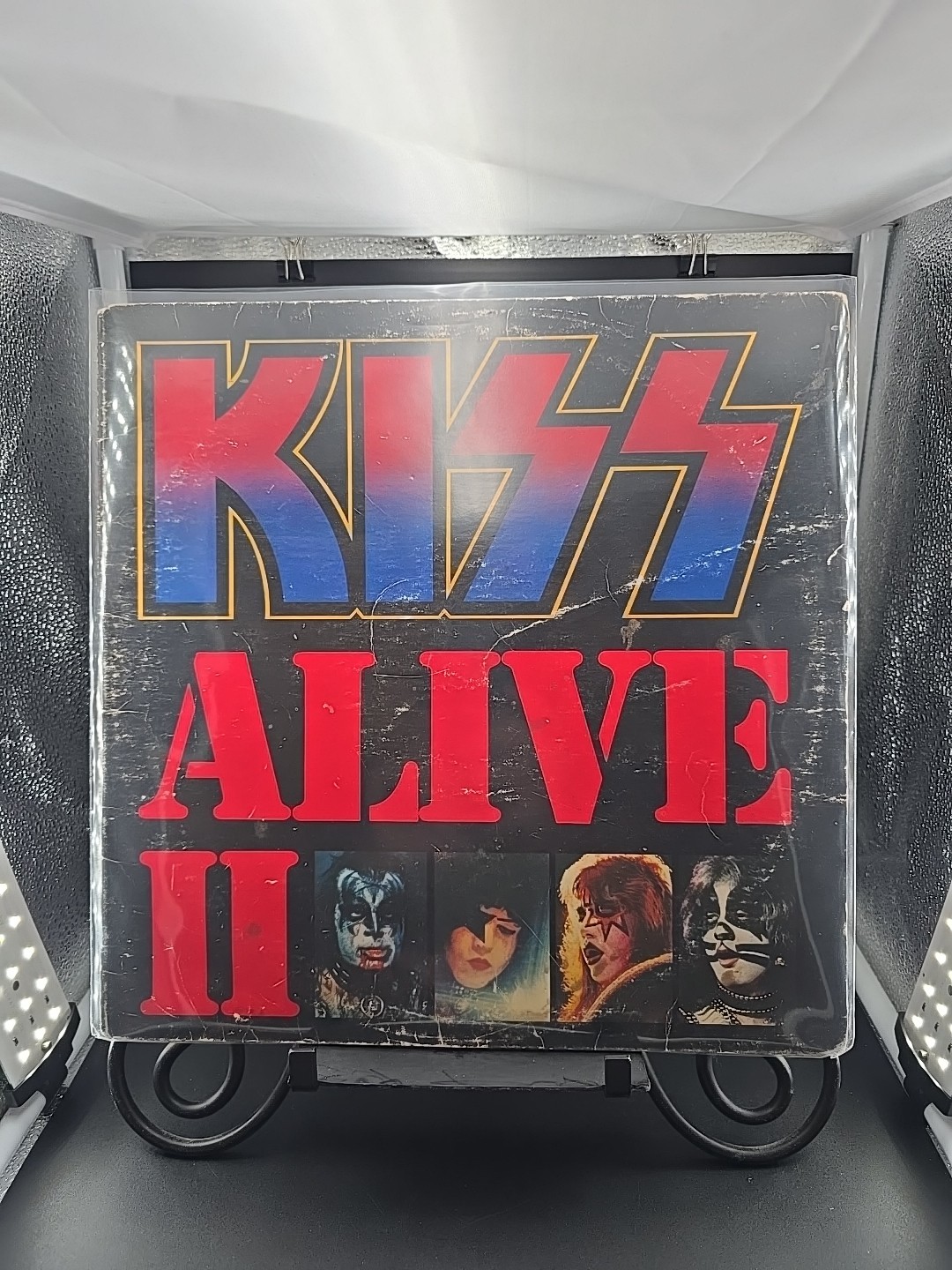 Kiss Alive II 1ST 1977 2LP NBLP 7076 Casablanca US Press G+/G+