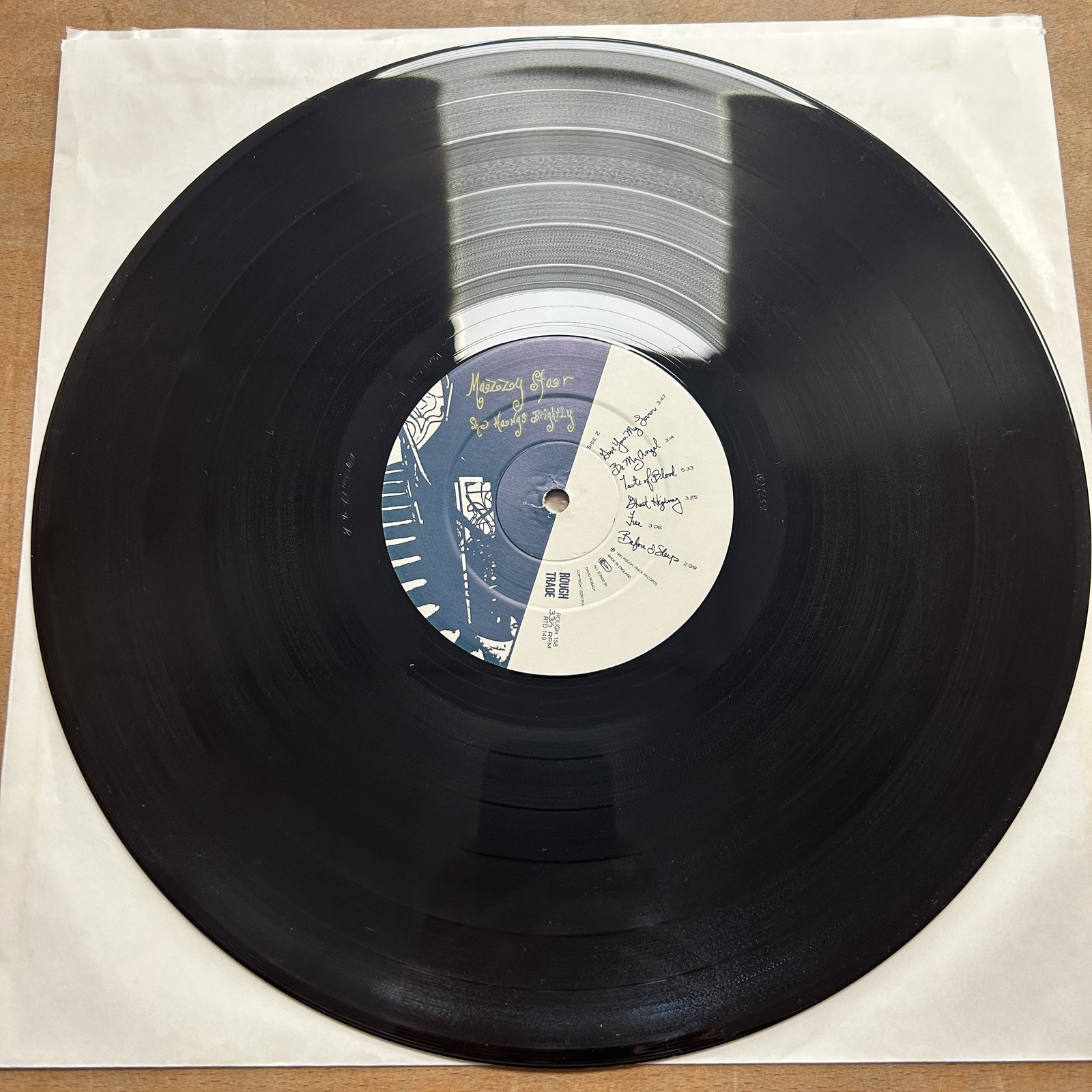 MAZZY STAR She Hangs Brightly ROUGH TRADE 158 UK 1990 VINYL LP SUPERB