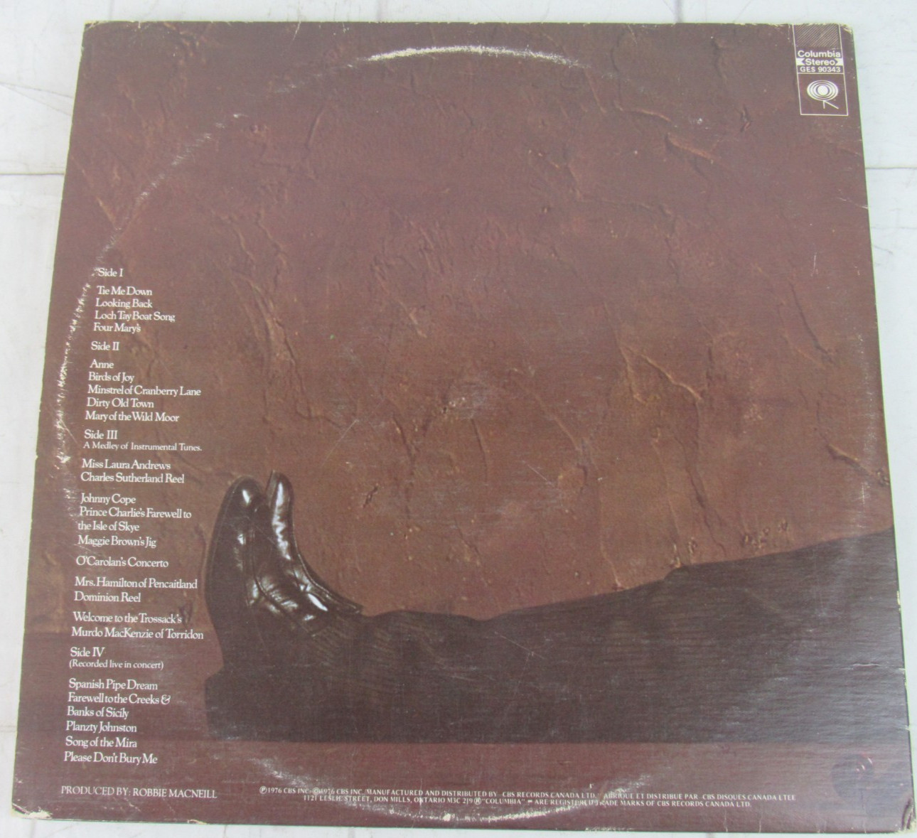Weddings, Wakes & Other Things, John Allan Cameron, Vinyl Records LP