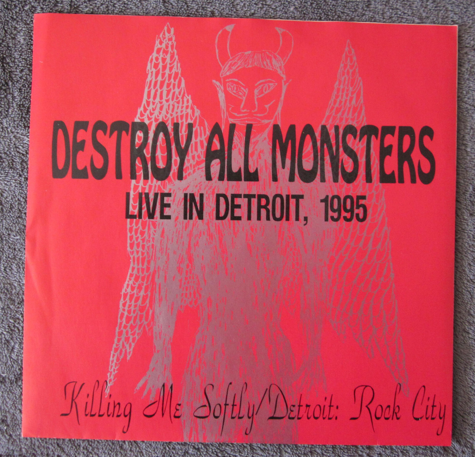 Niagara & DESTROY ALL MONSTERS “Live In Detroit” 7″ Vinyl 45 MINT / NEVER PLAYED