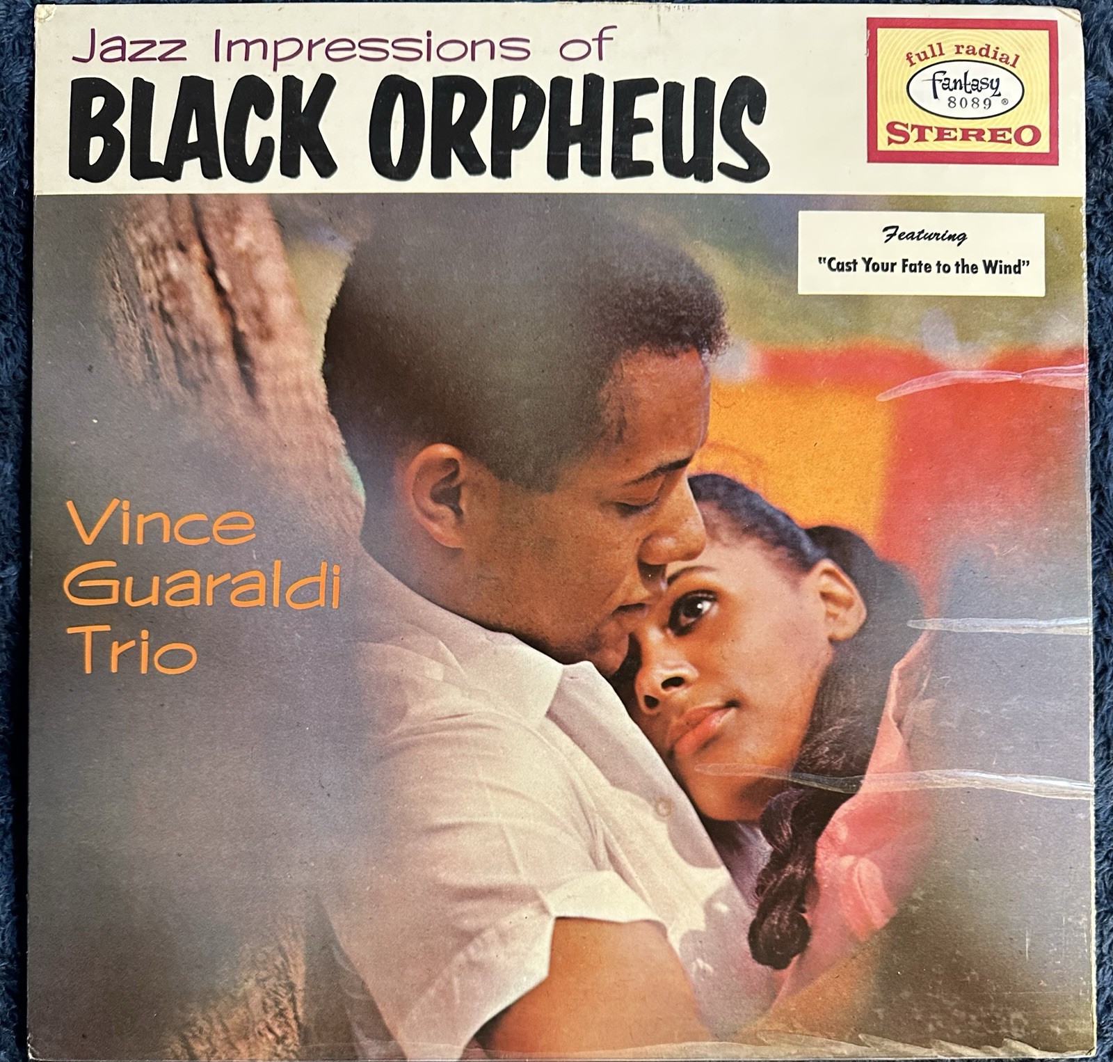 Vince Guaraldi Trio – Jazz Impressions Of Black Orpheus LP Fantasy 1962 Blue EX