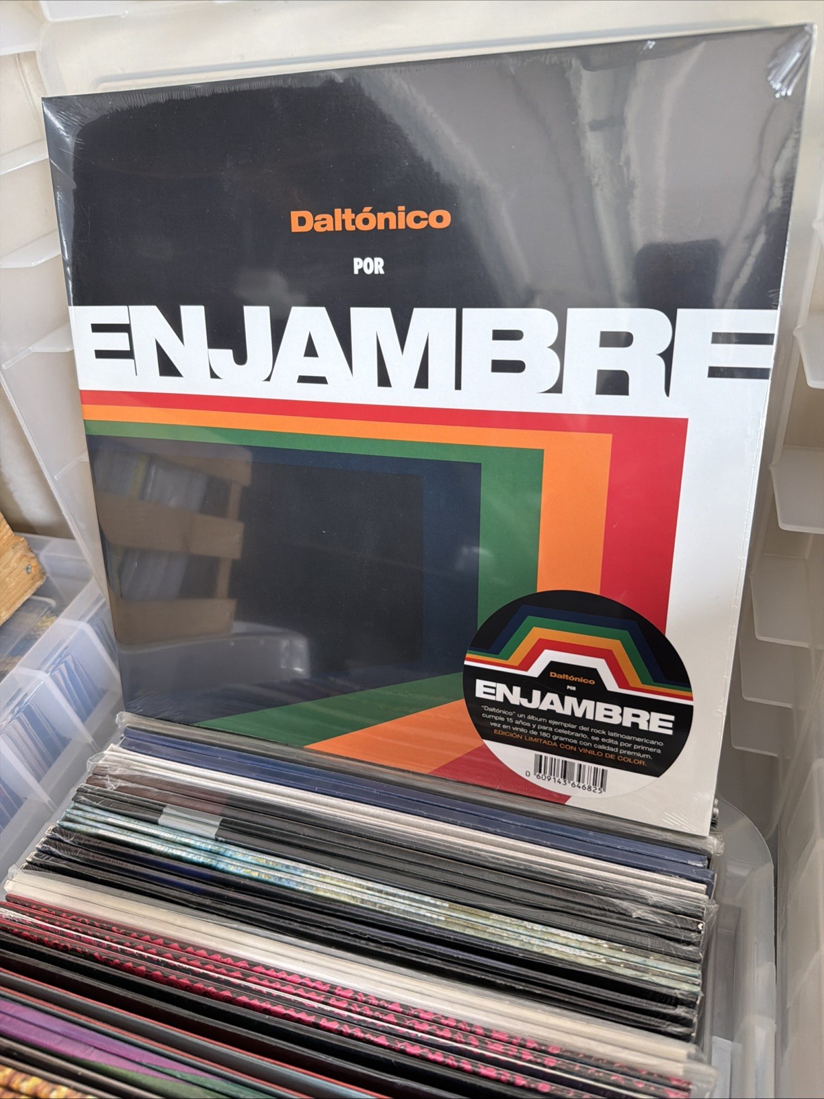 ENJAMBRE -DALTONICO- 2025 MEXICAN LP ALBUM FACTORY SEALED COLOR WAX / RSD