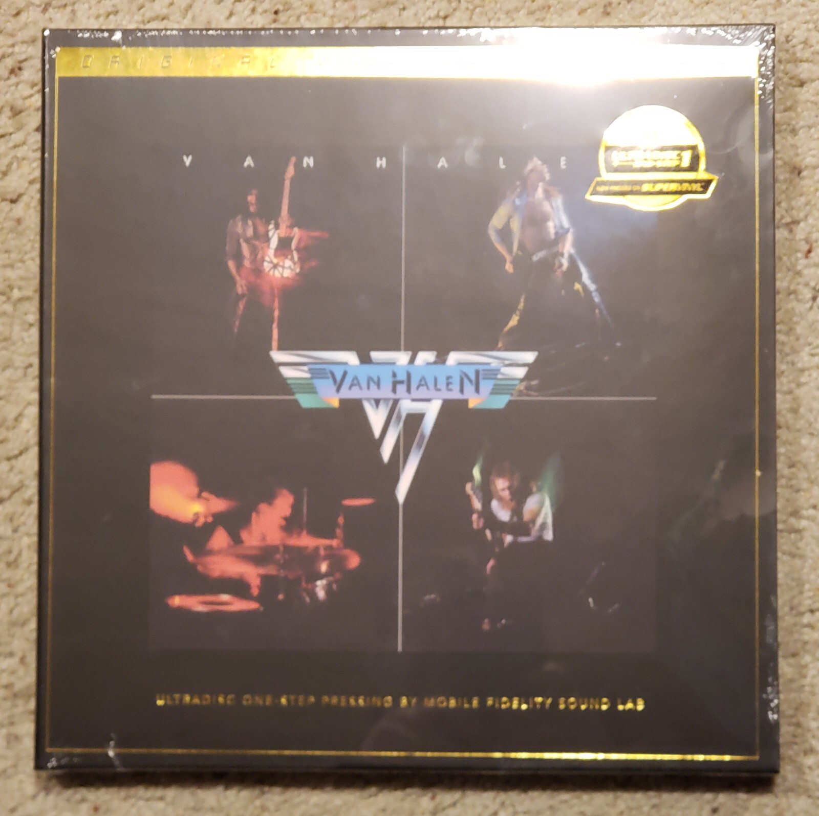 VAN HALEN – Self Titled – Mobile Fidelity One Step 180G 45 RPM 2 LP – Box Set
