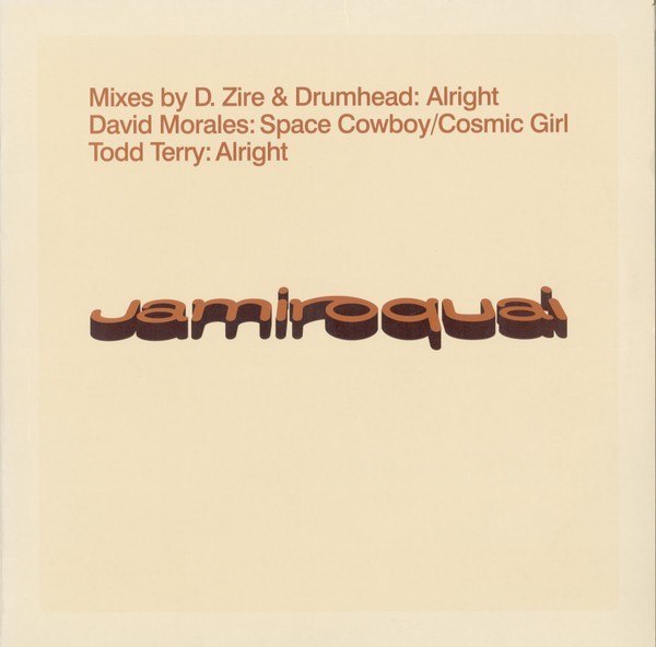 Jamiroquai – Alright Mixes/Space Cowboy/Cosmic Girl 12″ Single EX
