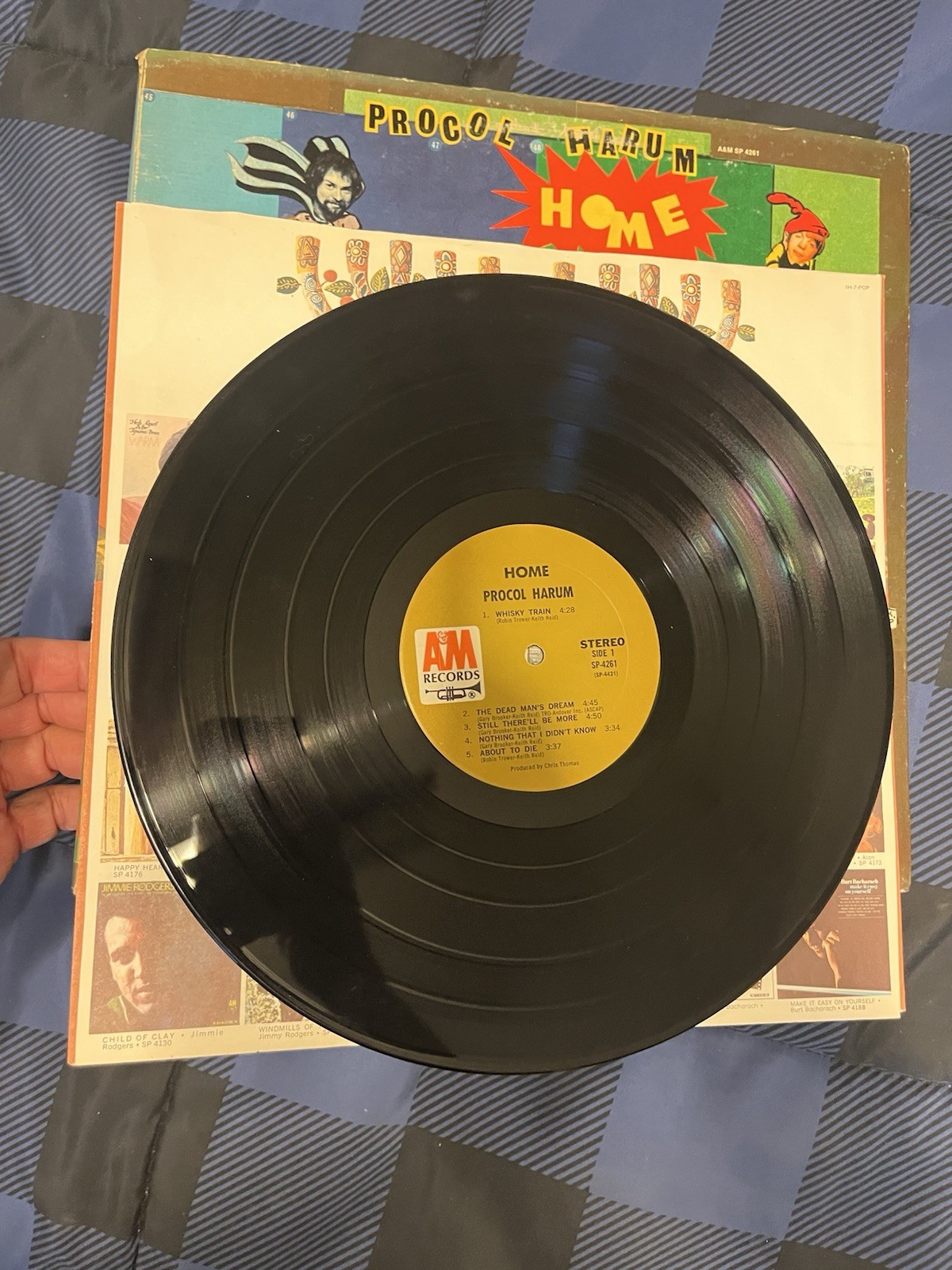 Procol Harum -Home – Vinyl Album LP -1970 A&M -VG+