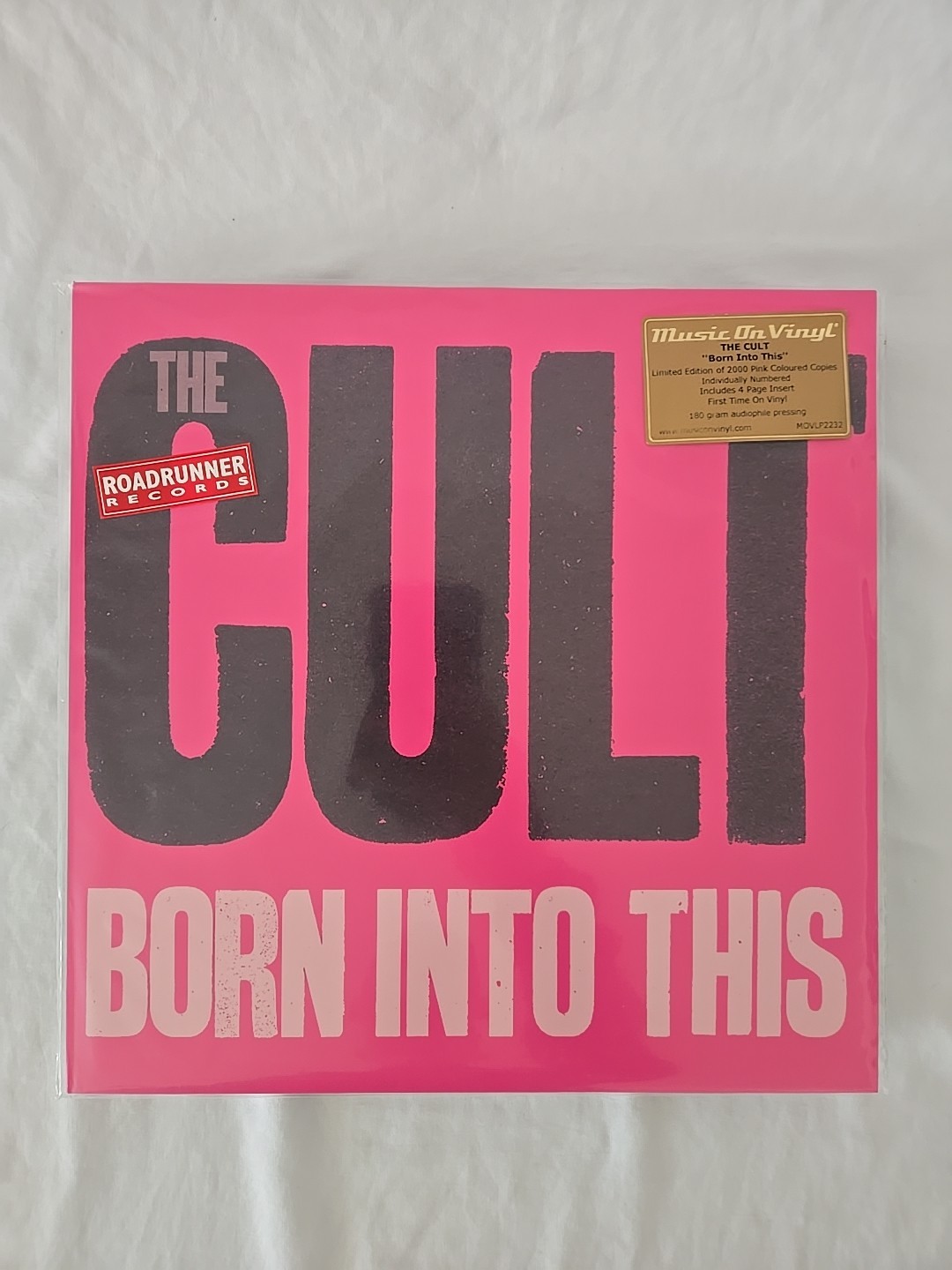 The Cult Born Into This MOV Limited Edition LOW Numbered Pink Vinyl LP w/ Insert