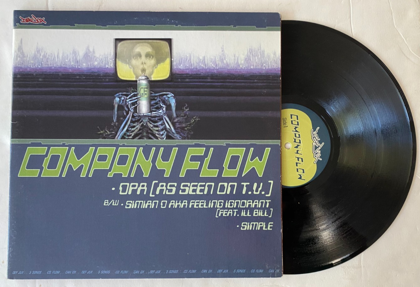 COMPANY FLOW DPA As Seen On T.V LP EL-P Run The Jewels Cannibal Ox ILL BILL Len