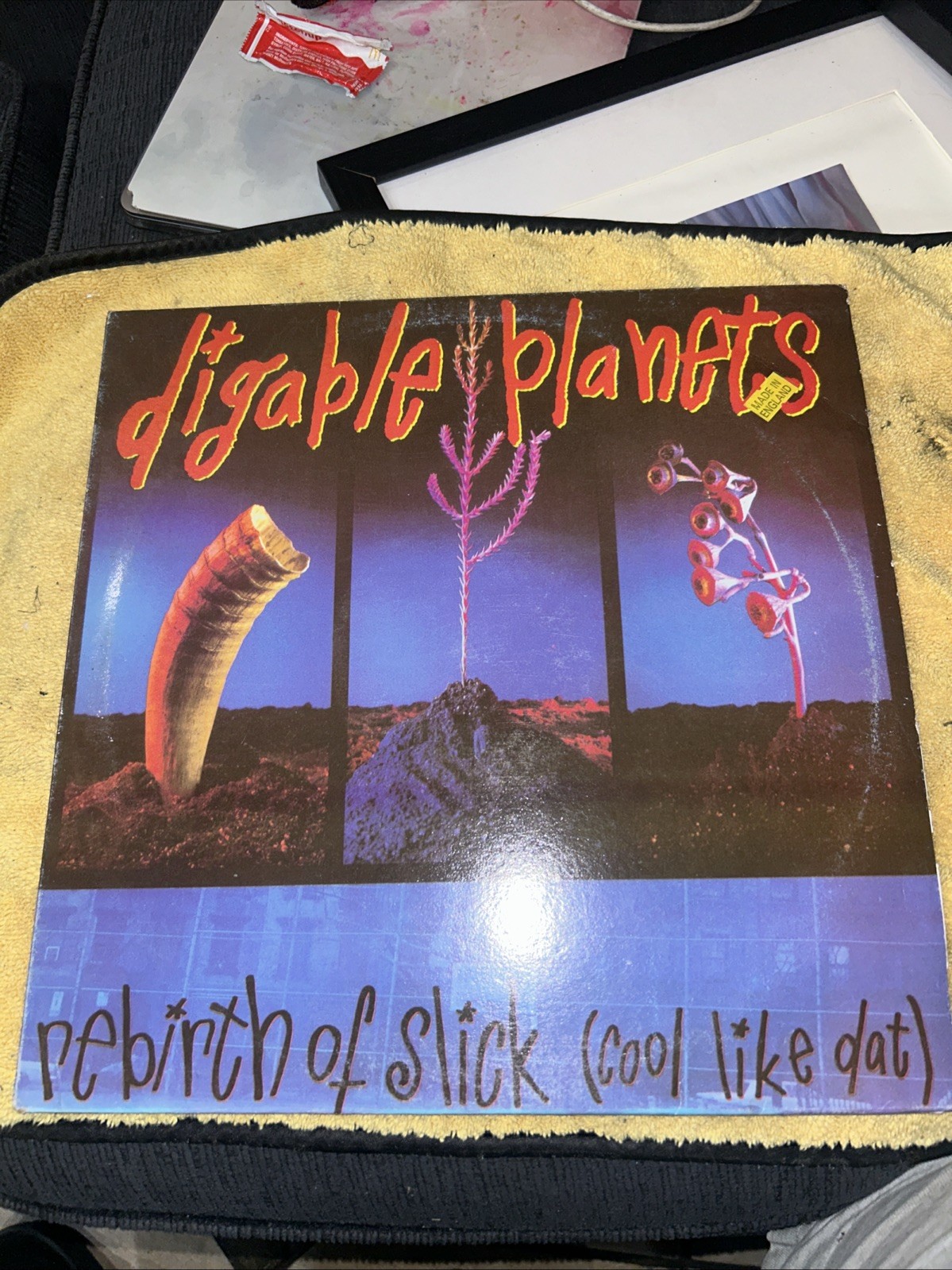 Digable Planets Rebirth Of Slick (Cool Like Dat) 7″ US 1992 Elektra EX 45
