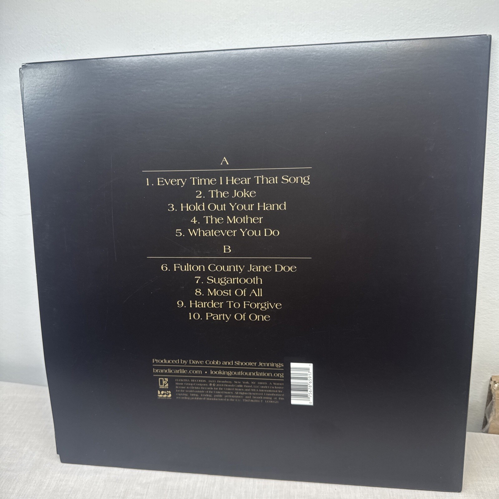 Brandi Carlile / By The Way, I Forgive You 2018 Vinyl LP NM/NM Record Album