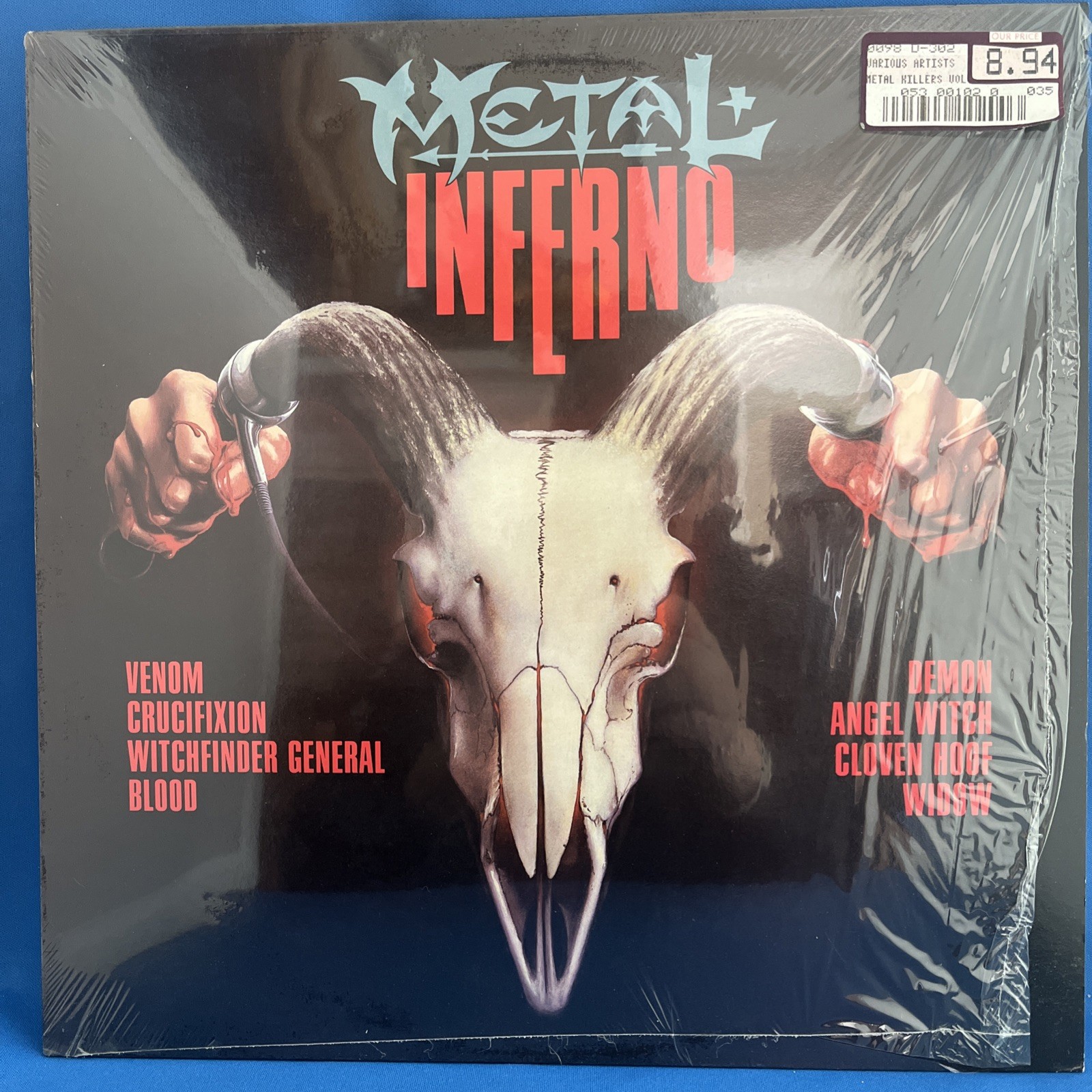 Metal Inferno – Original 1985 Vinyl LP Kastle Killers – UK Pressing in Shrink
