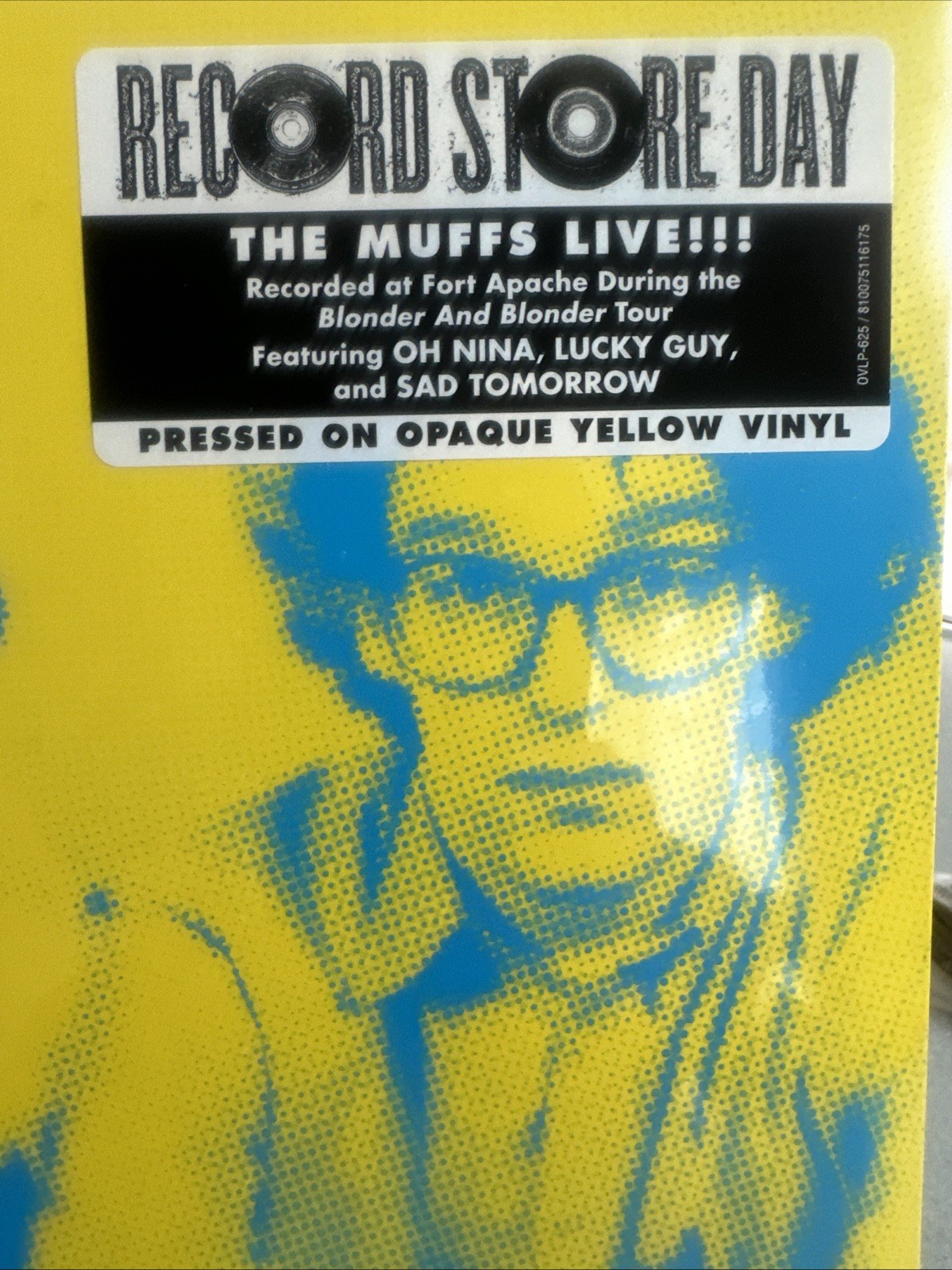 MUFFS LIVE AT FORT APACHE RSD 2026 NEW VINYL LP Opaque Yellow Vinyl