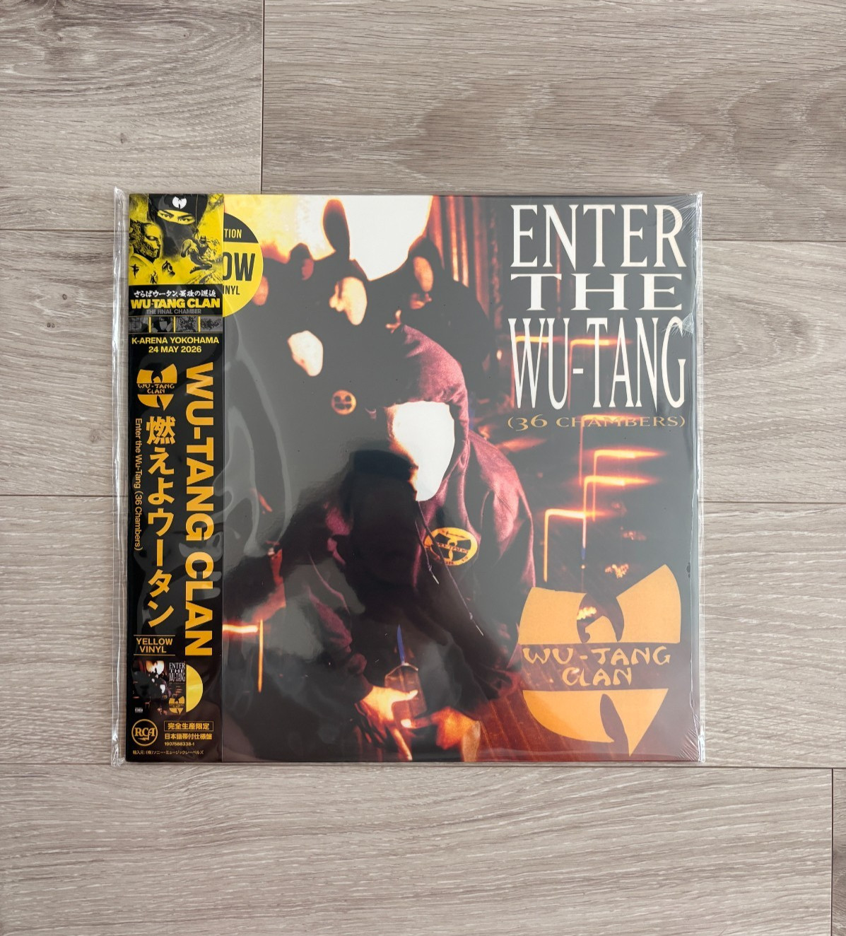 Wu-Tang Clan Enter The Wu-Tang 36 Chambers Vinyl LP Limited Japanese Obi