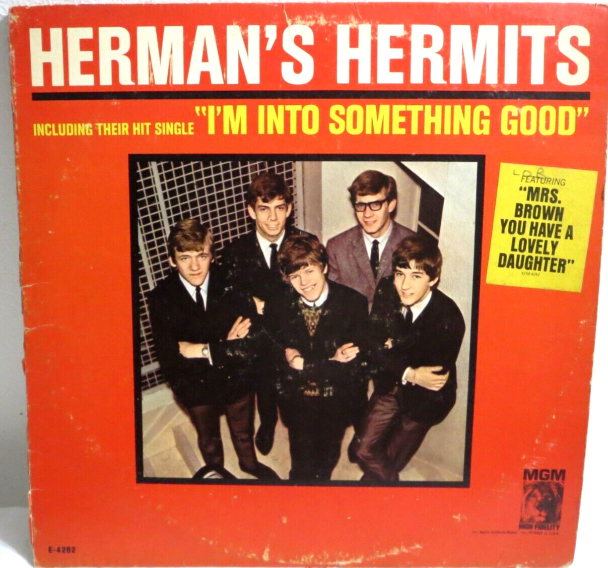 Introducing Herman’s Hermits – MGM – SE-4282 Vinyl LP Album 2nd Cover Mono 1965