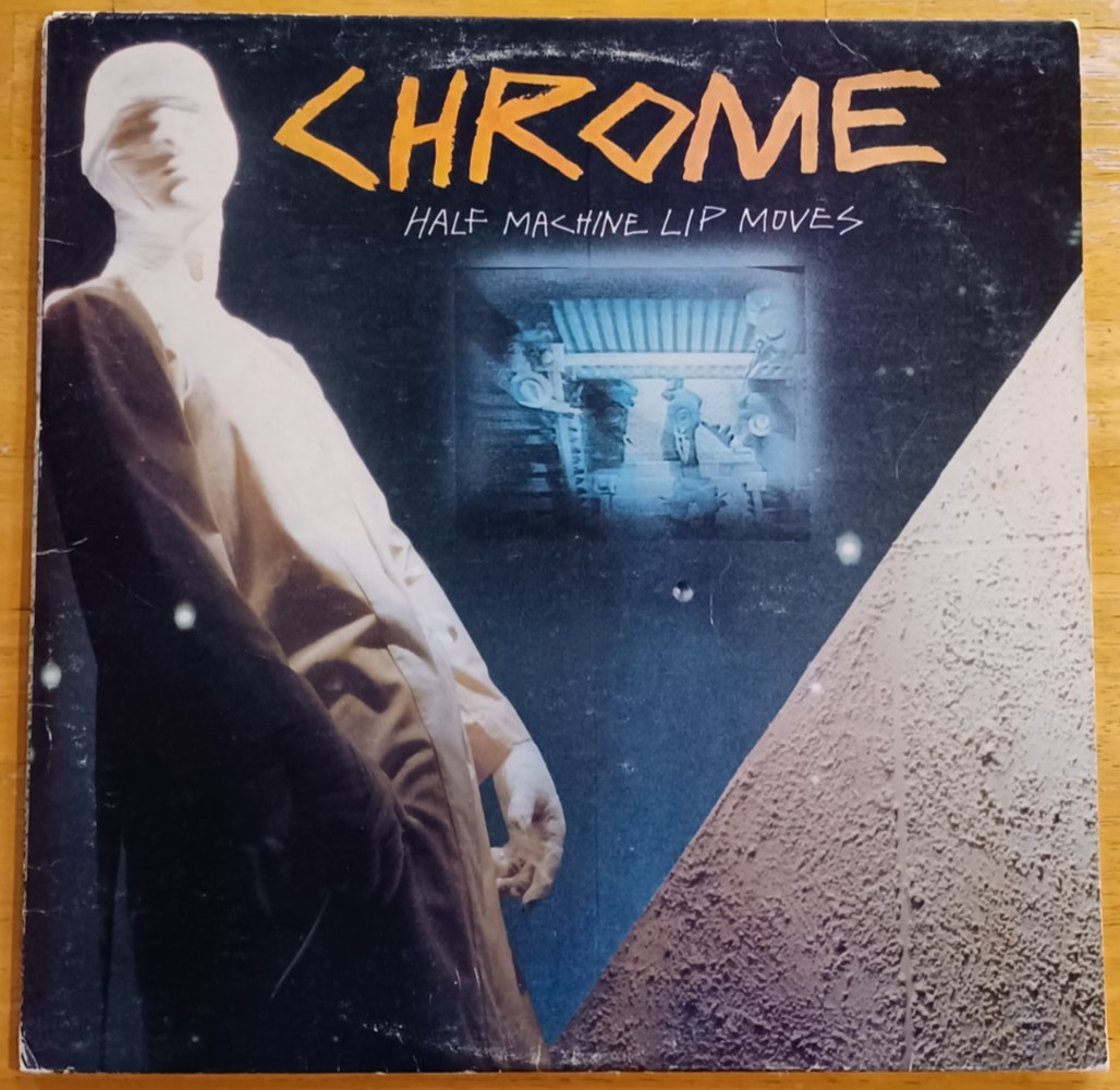 Chrome vinyl LP – Half Machine Lip Moves. Original Sire Records 1979 Album. VG