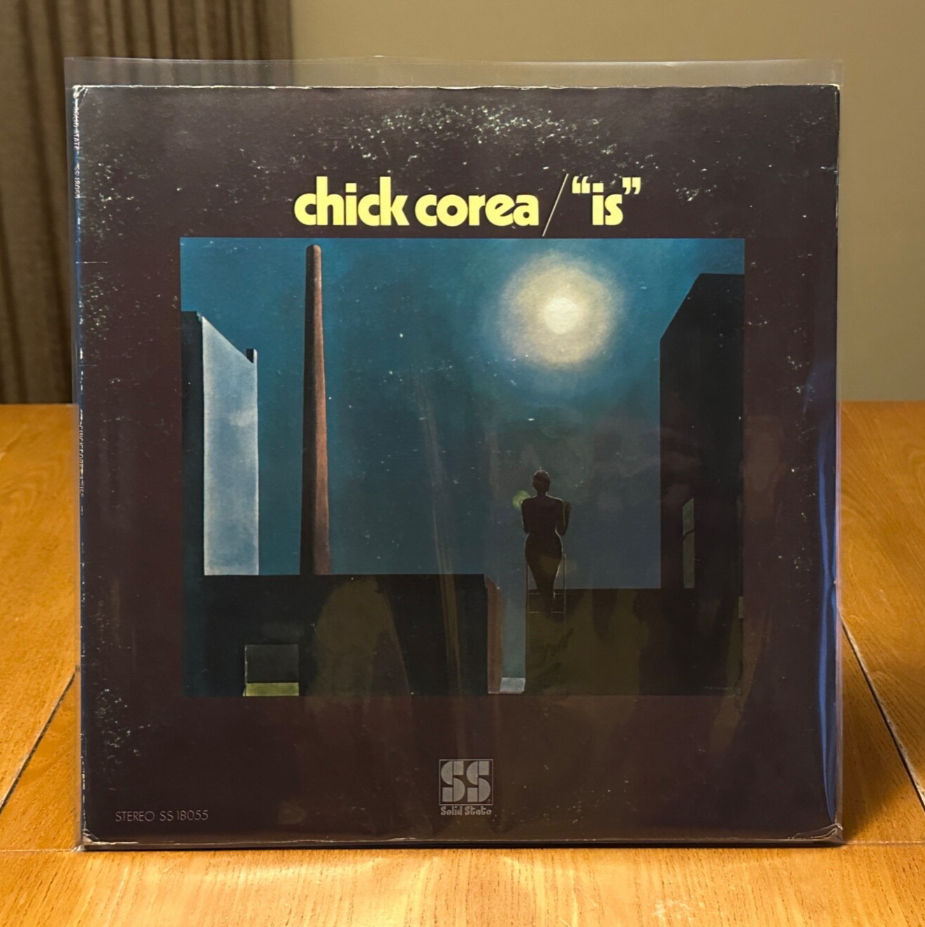 CHICK COREA “IS” 1969 Solid State SS 18055 1st Press Gatefold LP NM/EX