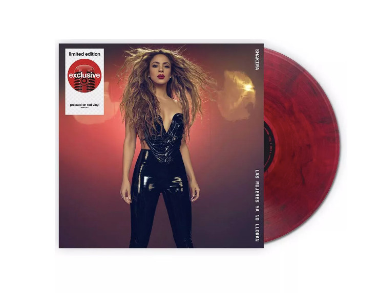 Shakira – Las Mujeres Ya No Lloran (Limited Edition, Red Vinyl LP) USED