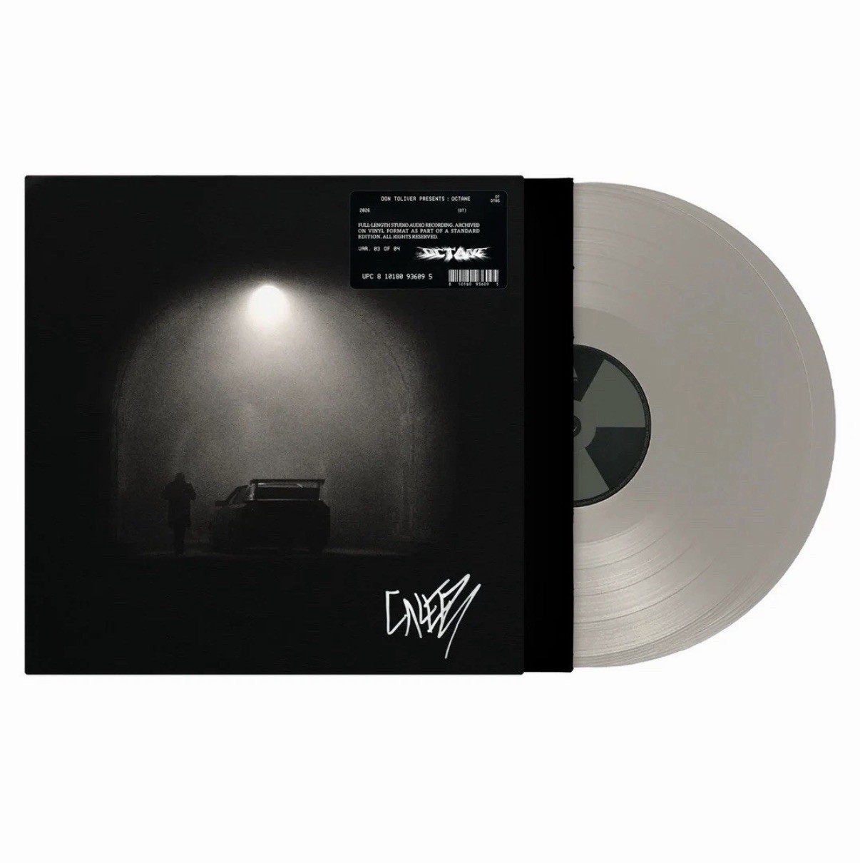 Don Toliver SIGNED Octane Vinyl TUNNEL VERSION 2LP Autographed On Cover IN HAND