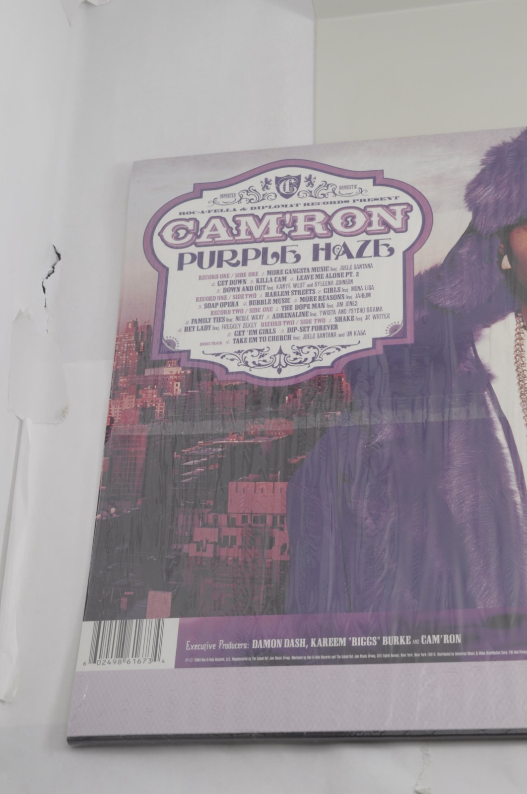 Cam’ron – Purple Haze RAF Records 2004 Us Original ( 2LP/NM/NM)”237